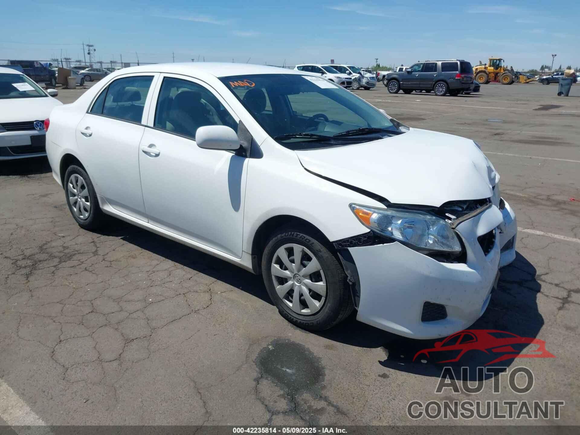 TOYOTA COROLLA 2010 - 1NXBU4EE4AZ375209