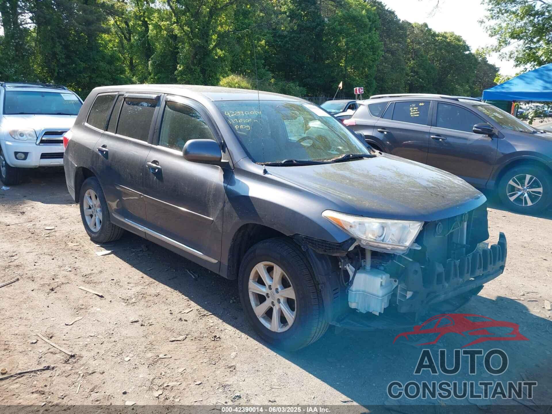 TOYOTA HIGHLANDER 2011 - 5TDBK3EH0BS057382