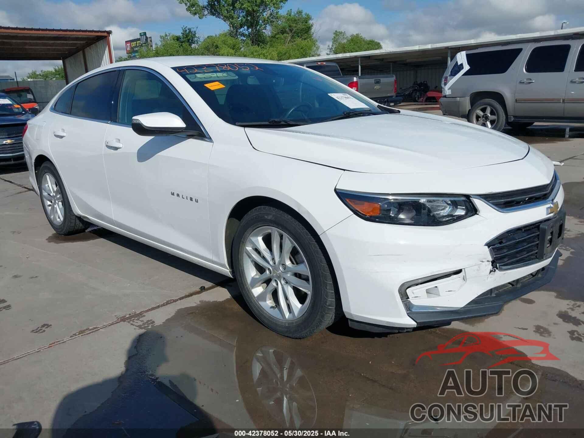 CHEVROLET MALIBU 2016 - 1G1ZE5ST8GF341708