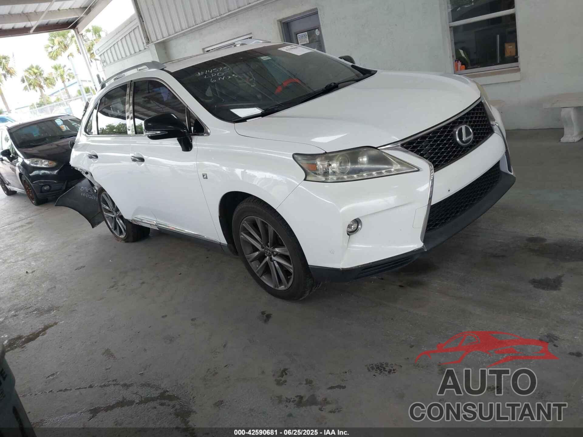 LEXUS RX 350 2015 - 2T2BK1BAXFC300136