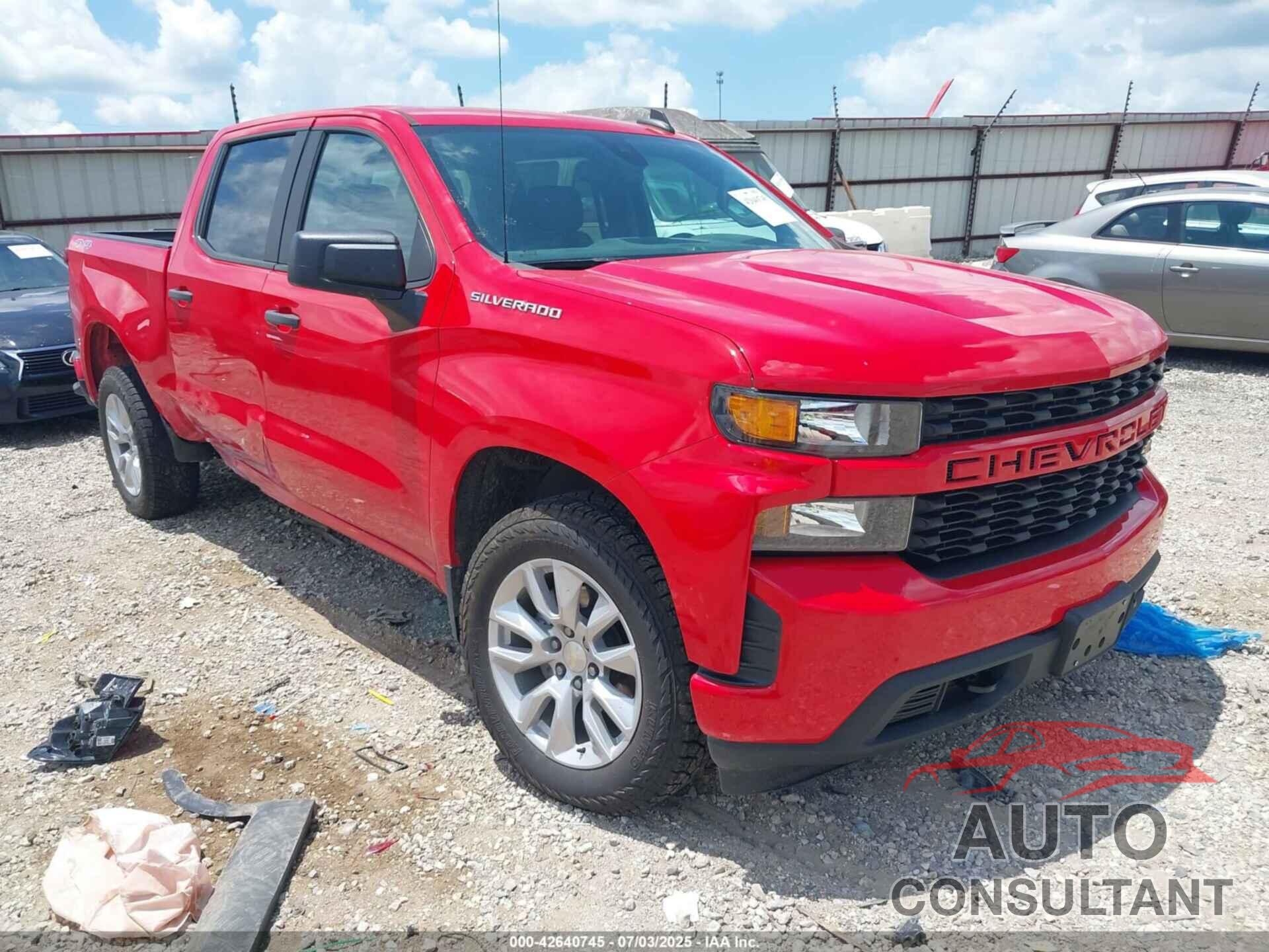 CHEVROLET SILVERADO 1500 2021 - 3GCPYBEK4MG260920