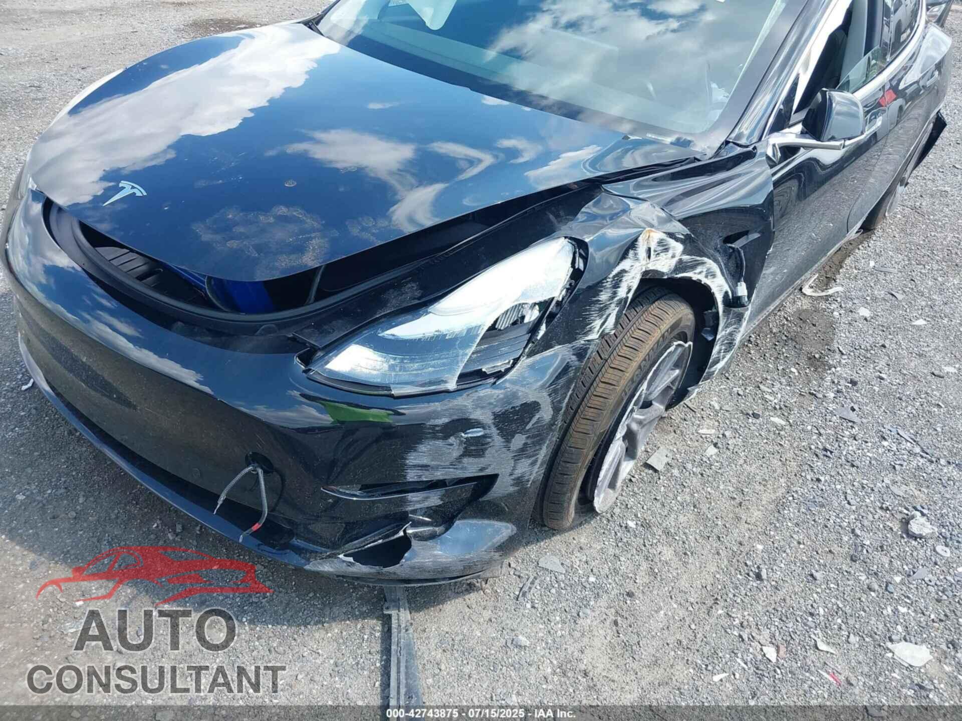 TESLA MODEL 3 2019 - 5YJ3E1EB5KF418072