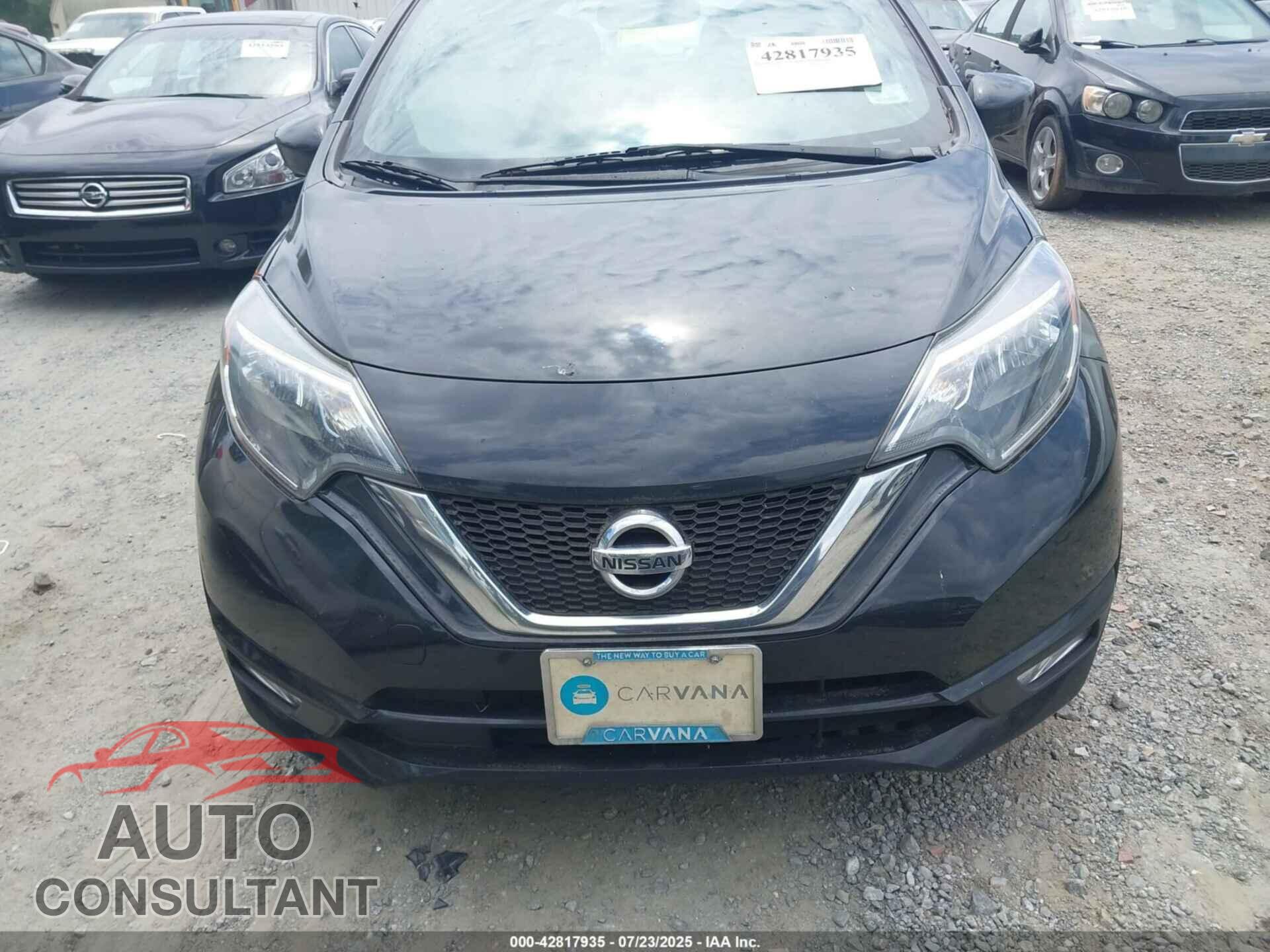 NISSAN VERSA NOTE 2017 - 3N1CE2CP2HL375375
