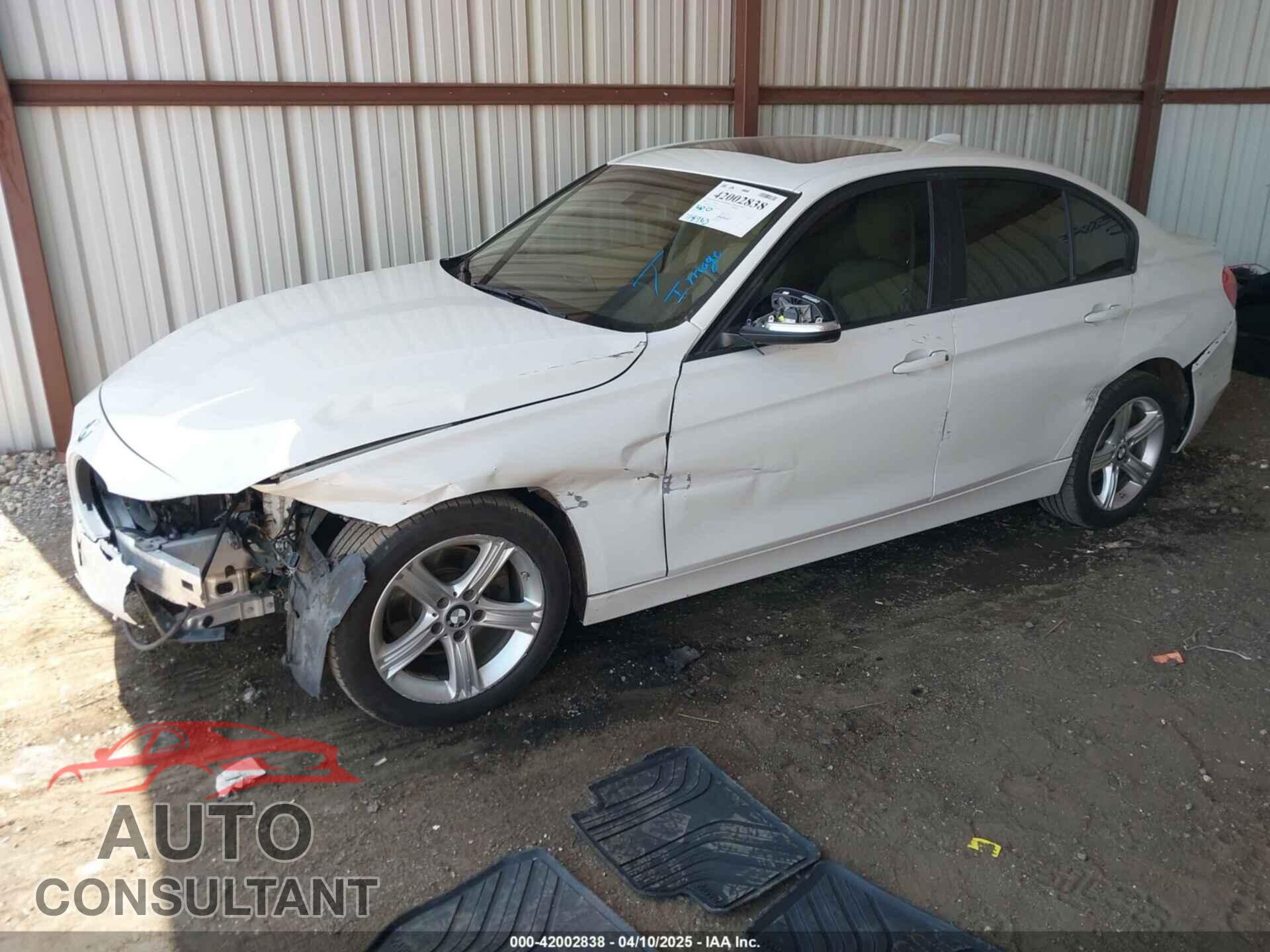 BMW 3 SERIES 2013 - WBA3B3C55DF531632