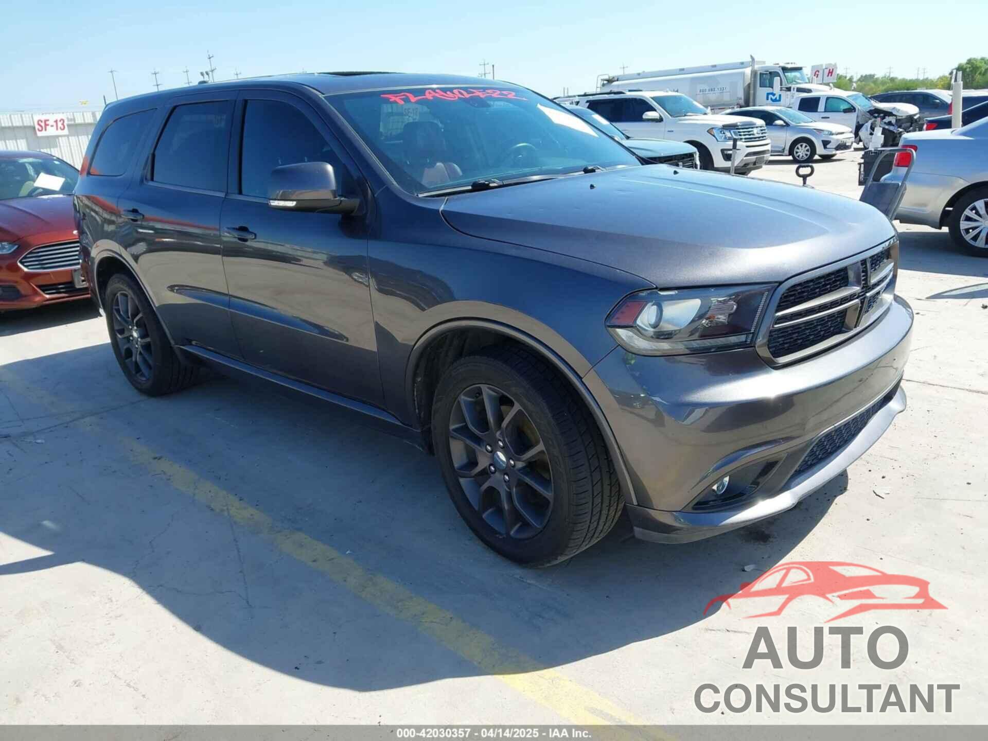 DODGE DURANGO 2017 - 1C4SDJCT7HC678926