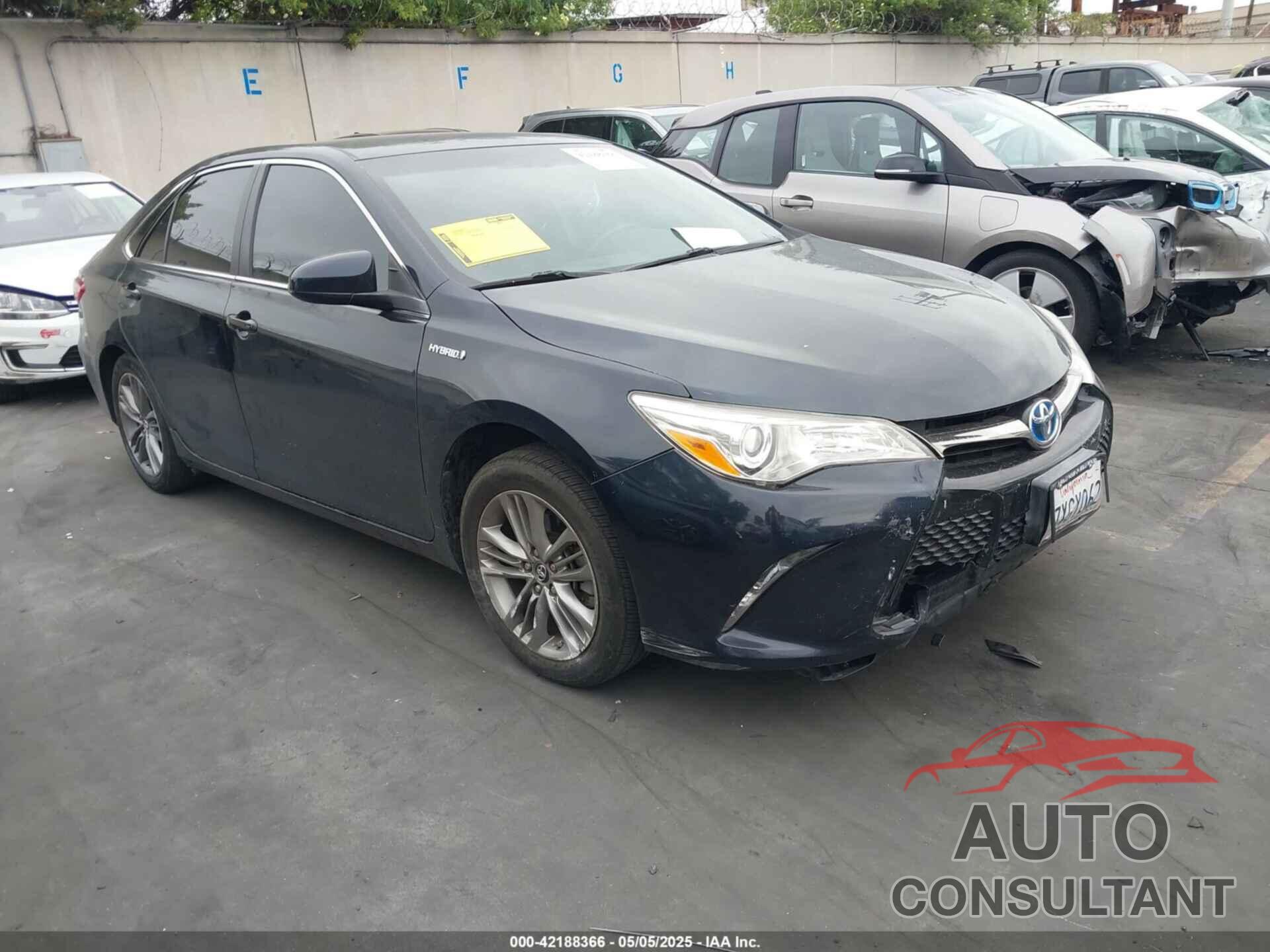 TOYOTA CAMRY HYBRID 2017 - 4T1BD1FK2HU216816