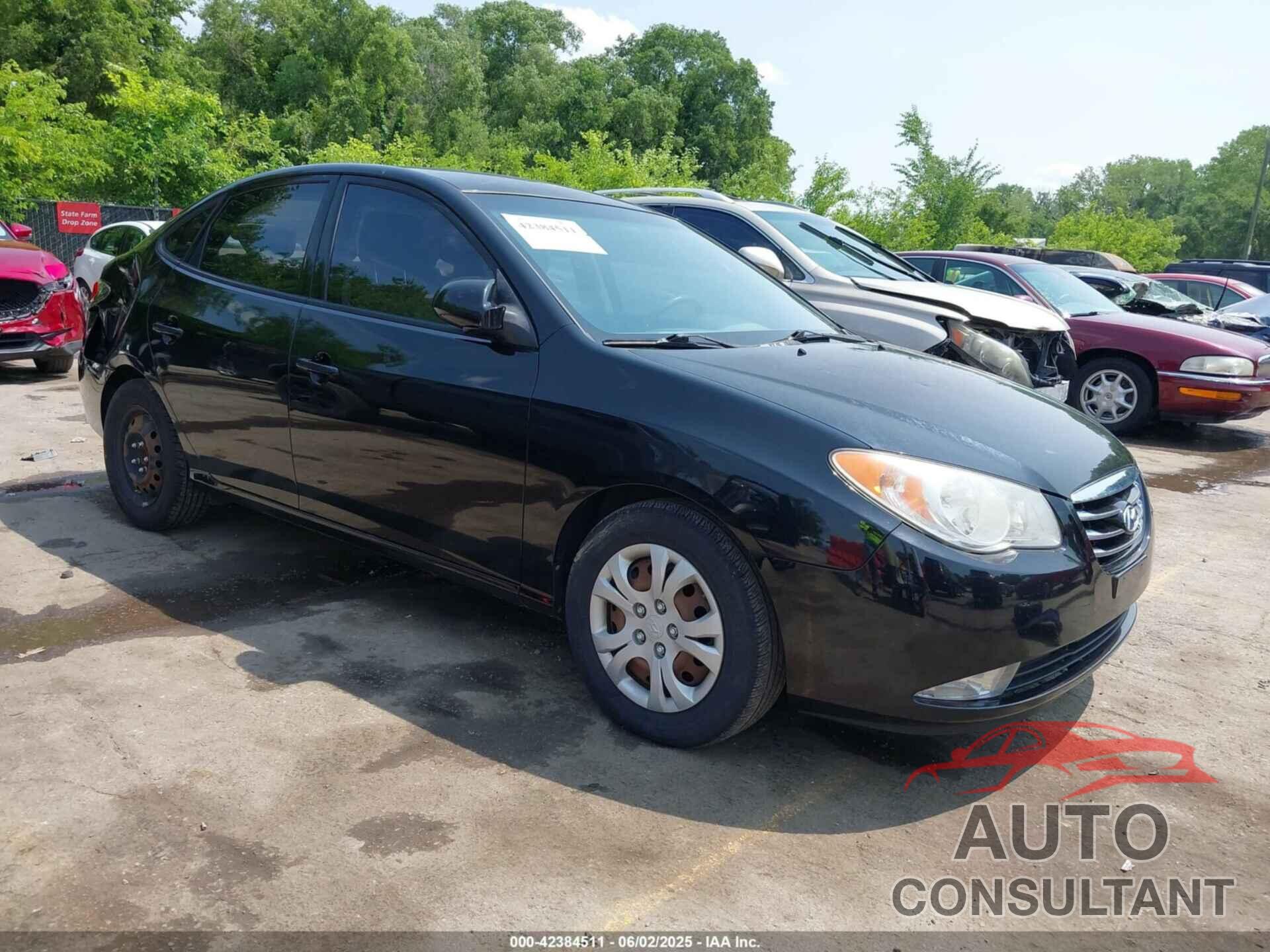 HYUNDAI ELANTRA 2010 - KMHDU4ADXAU016260