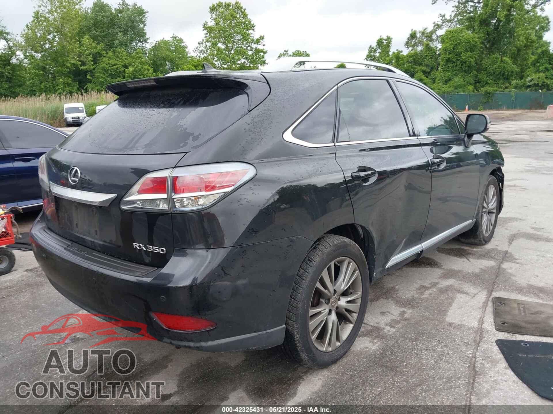 LEXUS RX 350 2013 - 2T2ZK1BA7DC123749