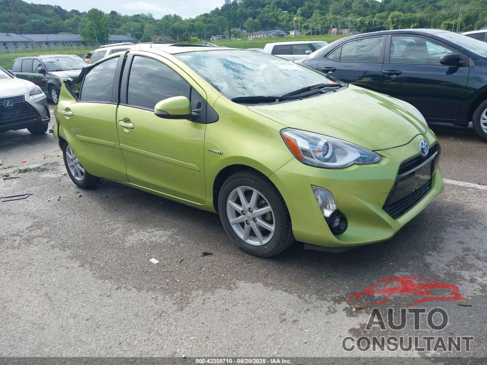 TOYOTA PRIUS C 2015 - JTDKDTB34F1086499