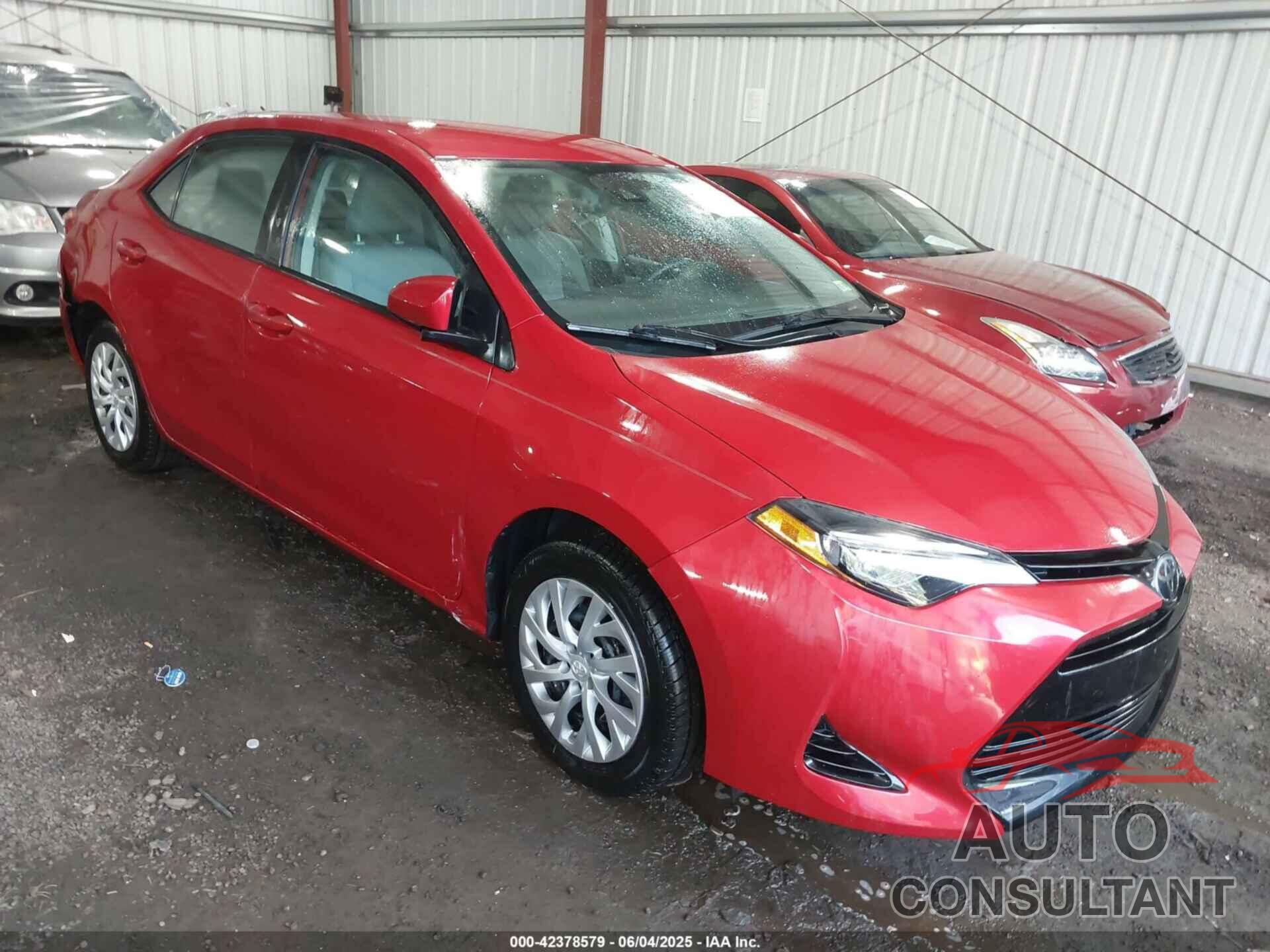 TOYOTA COROLLA 2018 - 2T1BURHE4JC051221