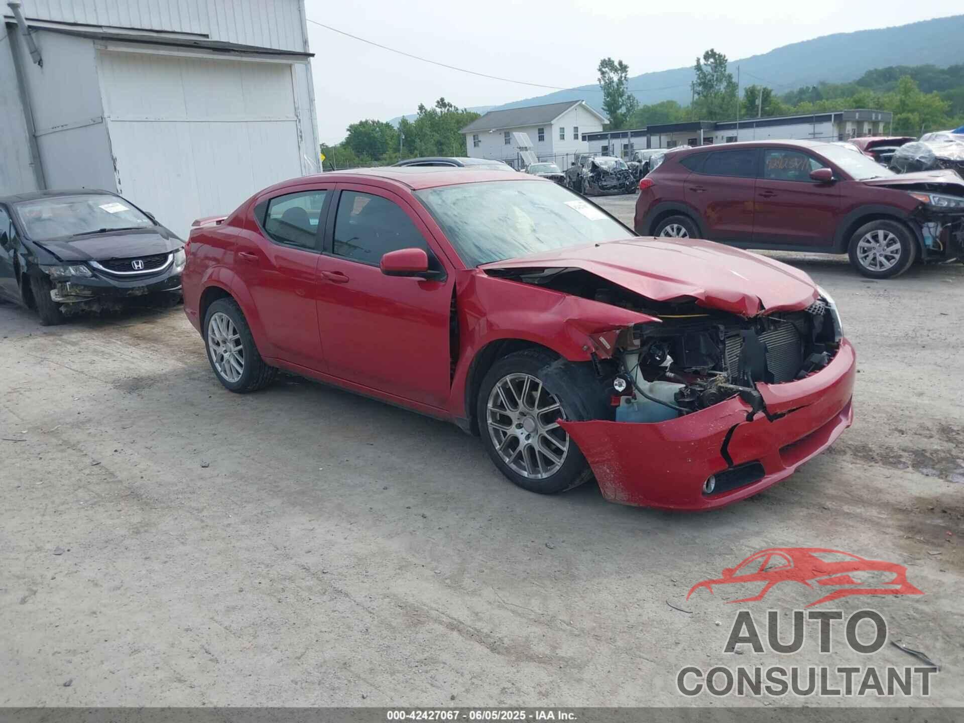 DODGE AVENGER 2011 - 1B3BD1FG2BN514141