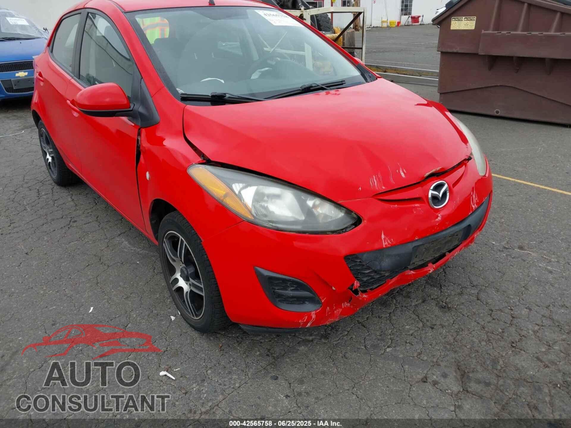 MAZDA MAZDA2 2014 - JM1DE1KZ4E0187190