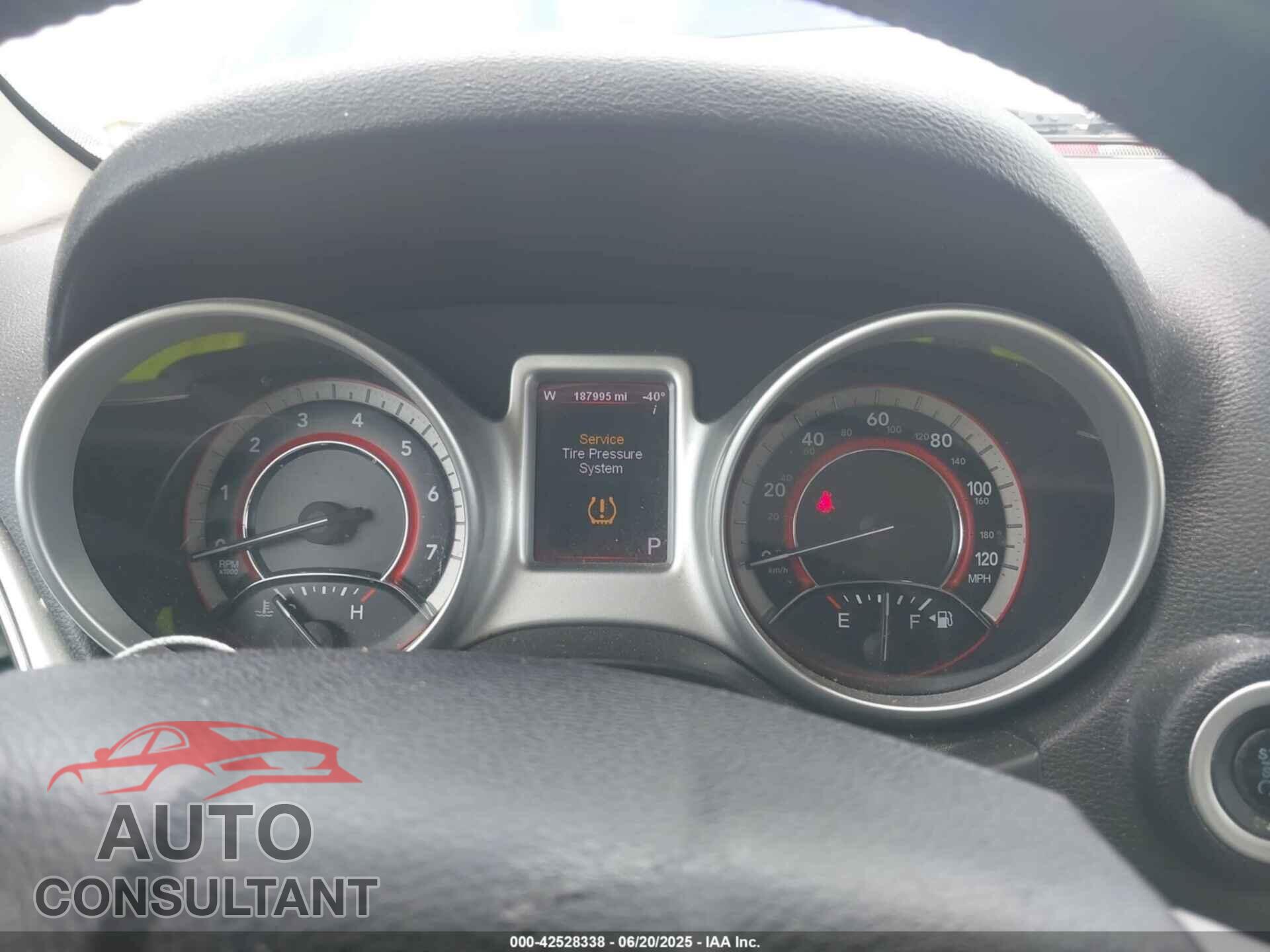 DODGE JOURNEY 2012 - 3C4PDCBB0CT323362