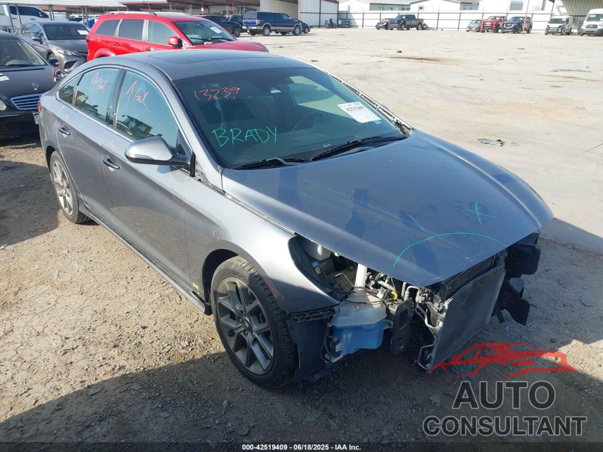 HYUNDAI SONATA 2018 - 5NPE34AB5JH672841