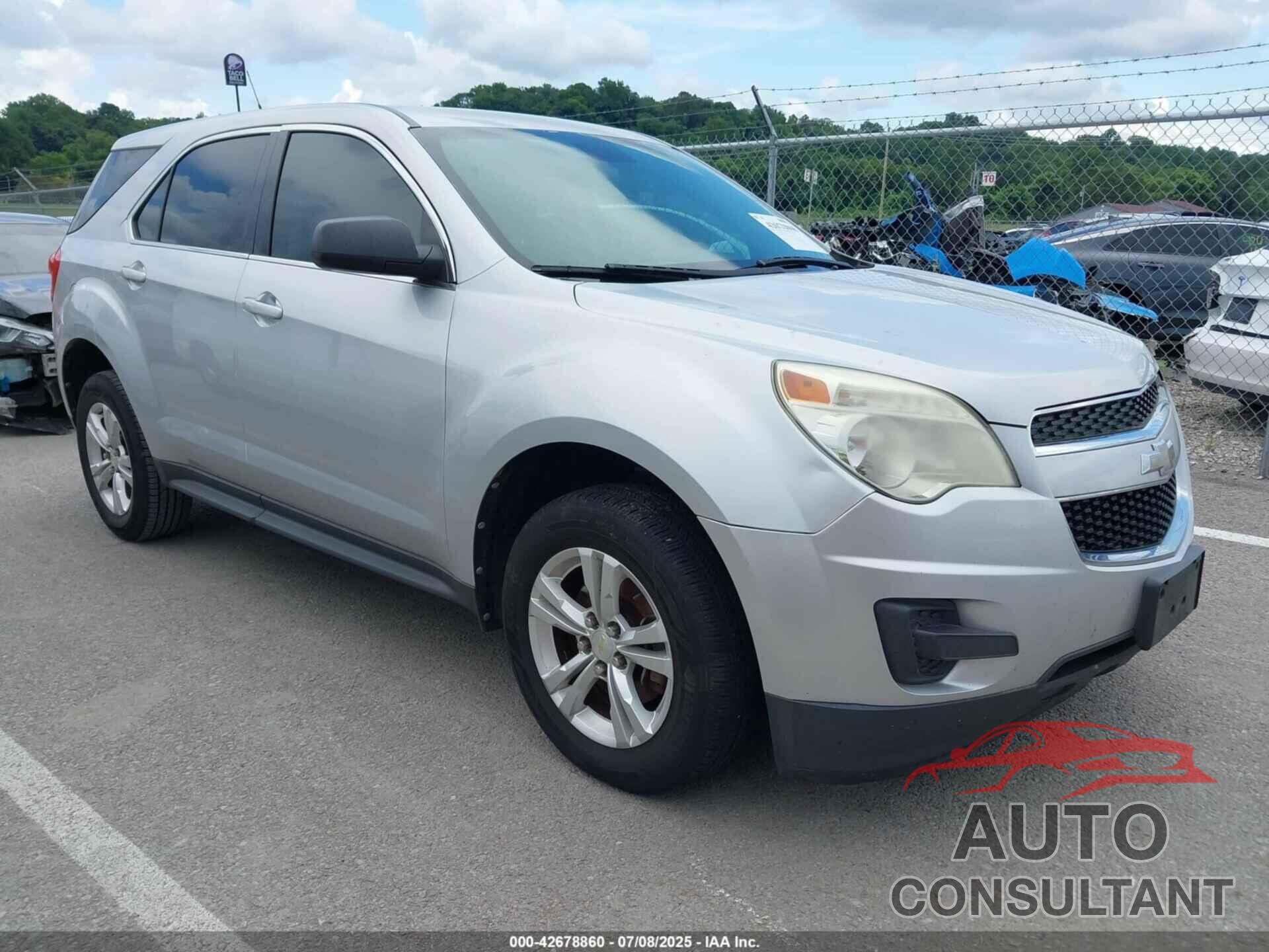 CHEVROLET EQUINOX 2012 - 2GNALBEK6C1223984