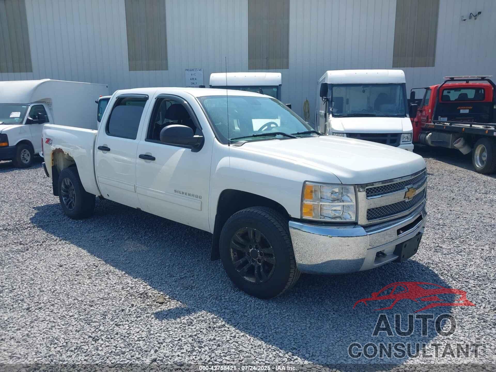 CHEVROLET SILVERADO 1500 2012 - 1GCPKSE74CF233259