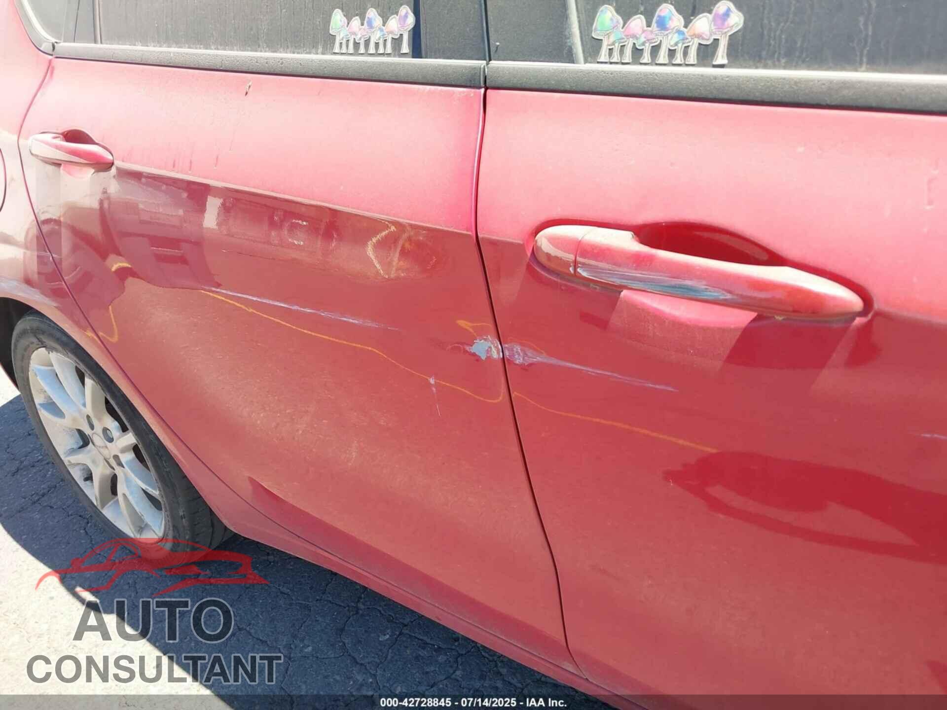 DODGE DART 2014 - 1C3CDFAAXED668629