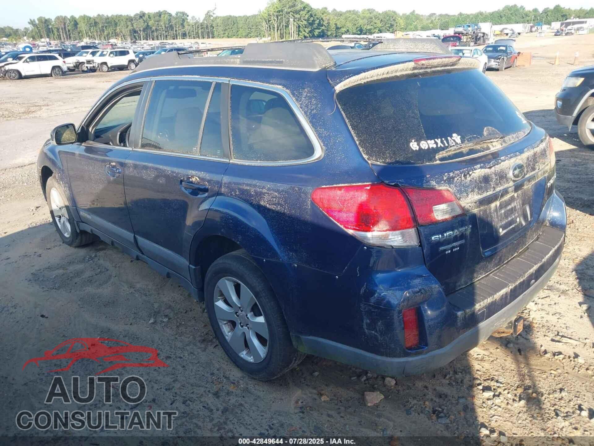 SUBARU OUTBACK 2010 - 4S4BRCCC8A3337677