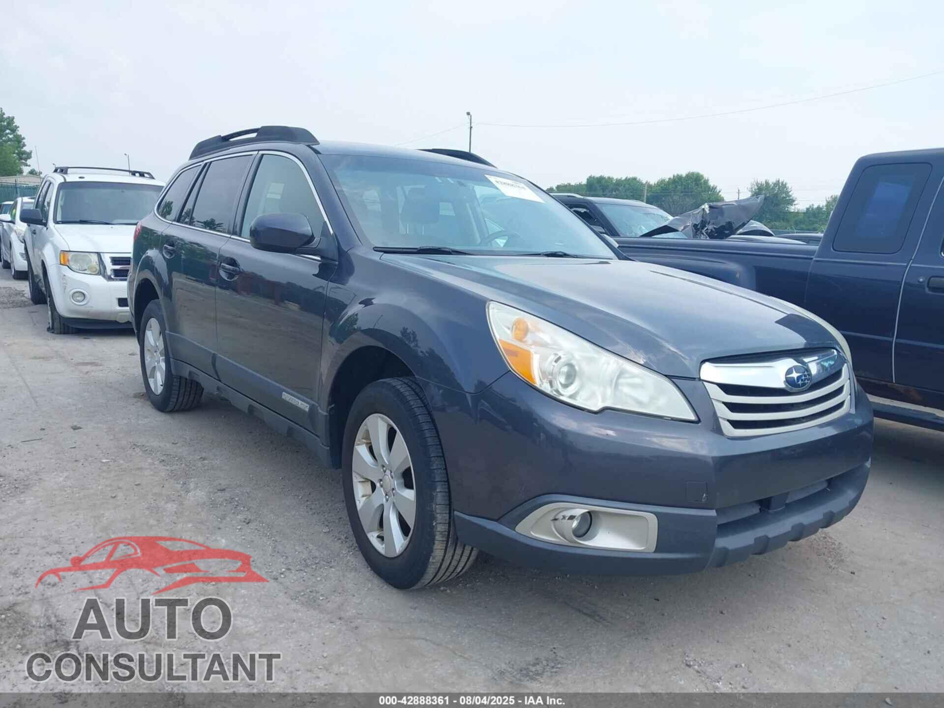 SUBARU OUTBACK 2011 - 4S4BRCCC9B3375825