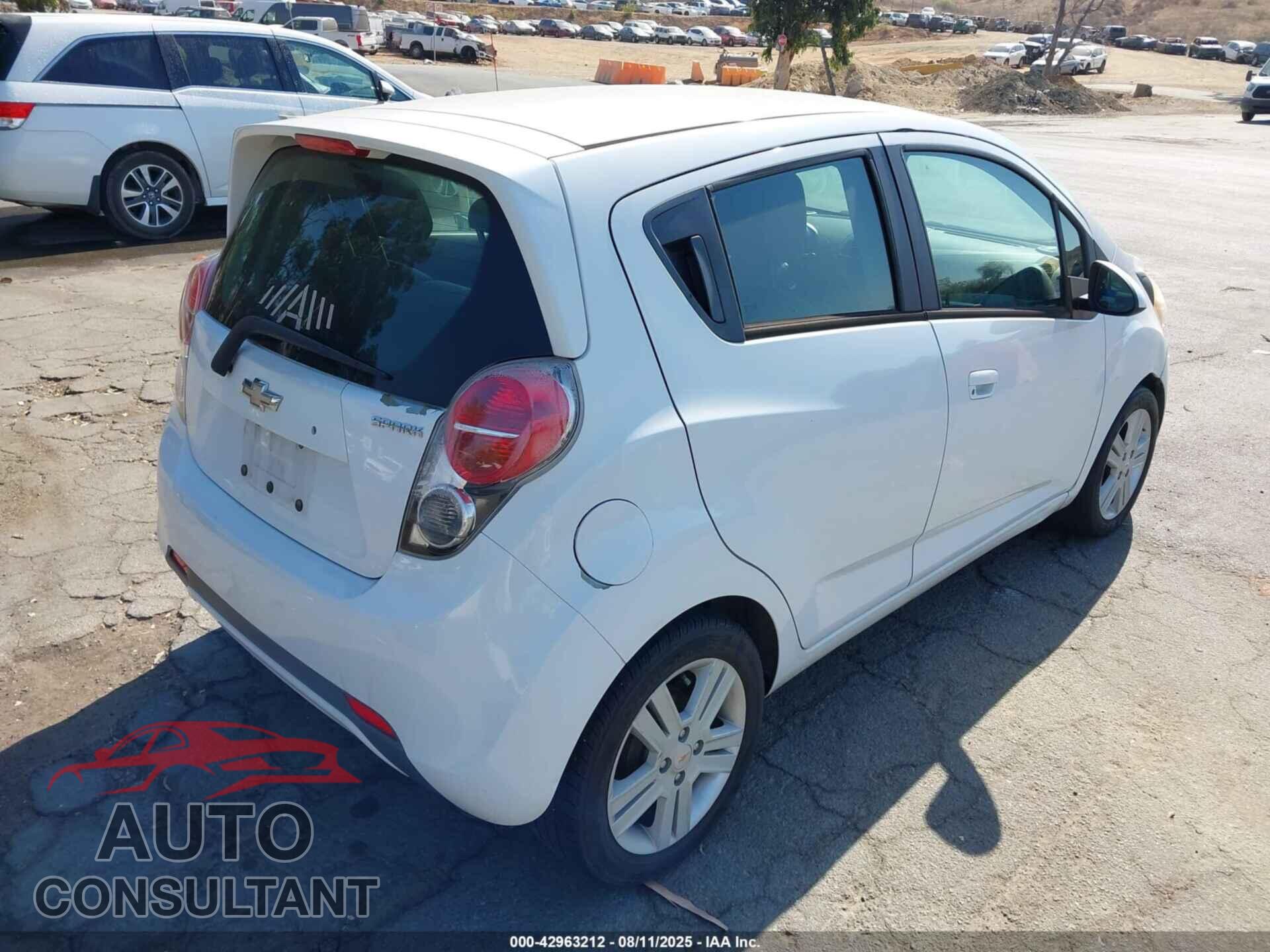 CHEVROLET SPARK 2015 - KL8CD6S90FC759540