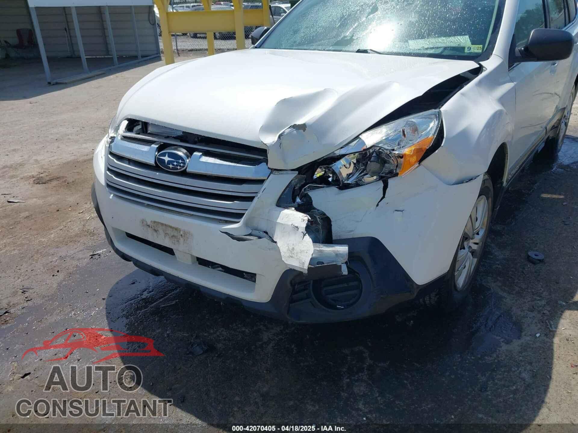 SUBARU OUTBACK 2014 - 4S4BRBAC6E1206777