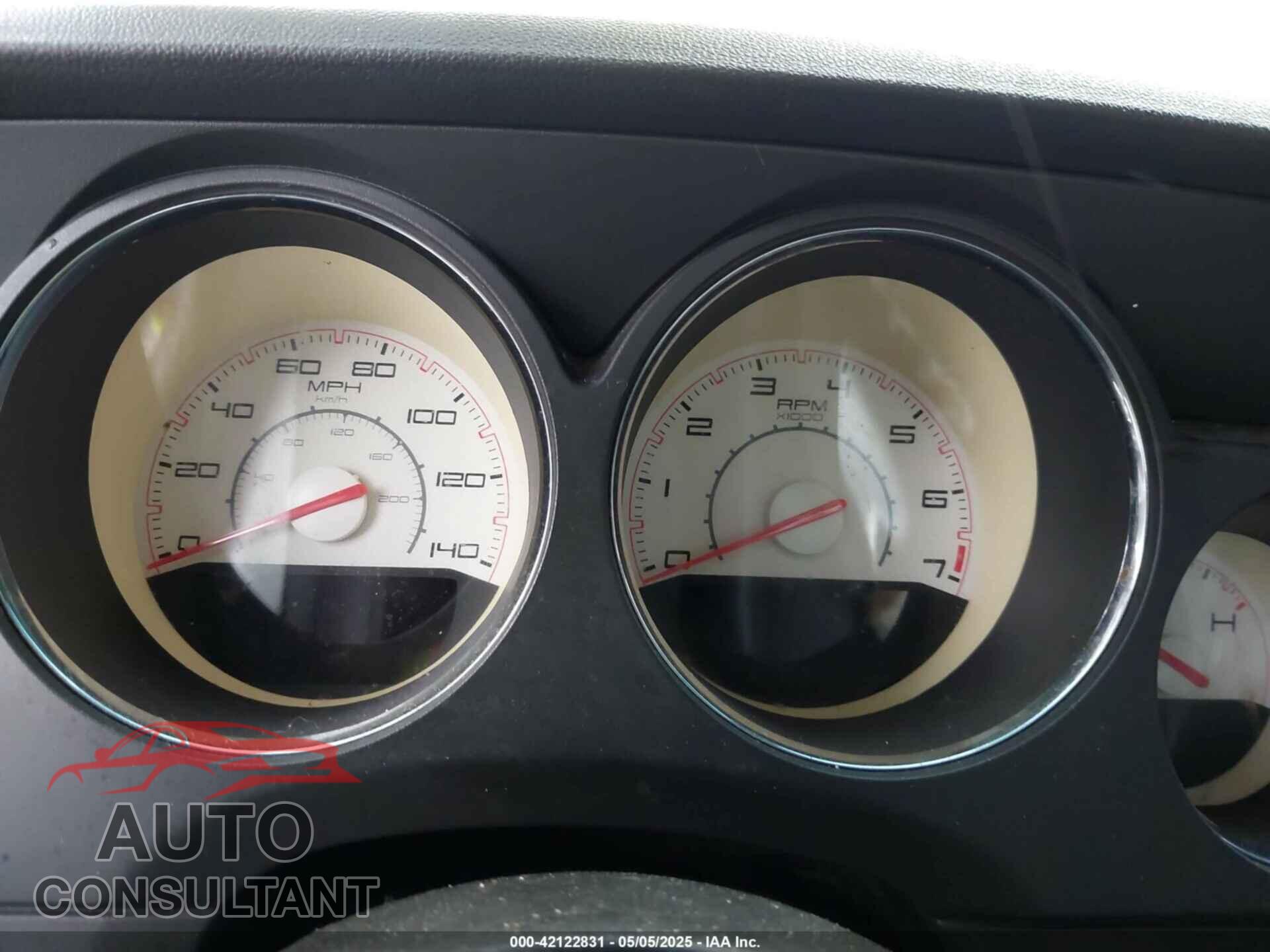 DODGE CHALLENGER 2012 - 2C3CDYAG1CH728359