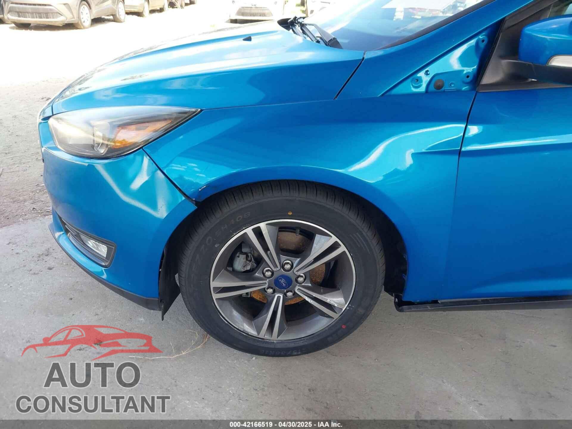 FORD FOCUS 2016 - 1FADP3FE3GL226145