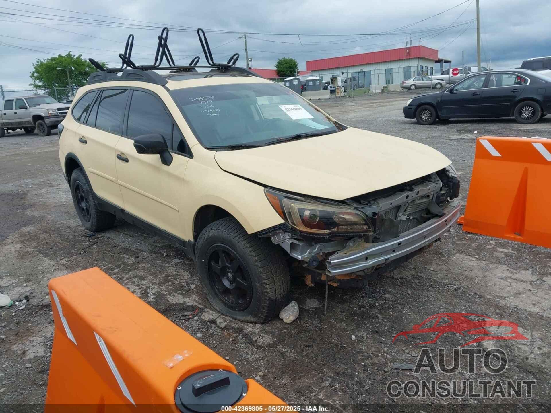 SUBARU OUTBACK 2015 - 4S4BSENC7F3357925
