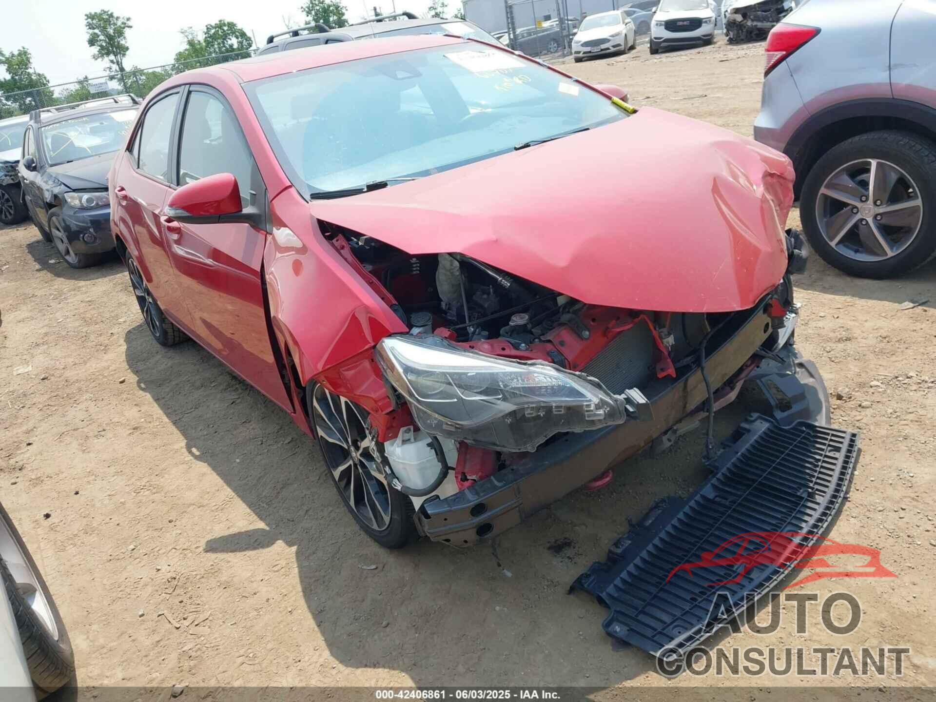 TOYOTA COROLLA 2019 - 2T1BURHE4KC221966
