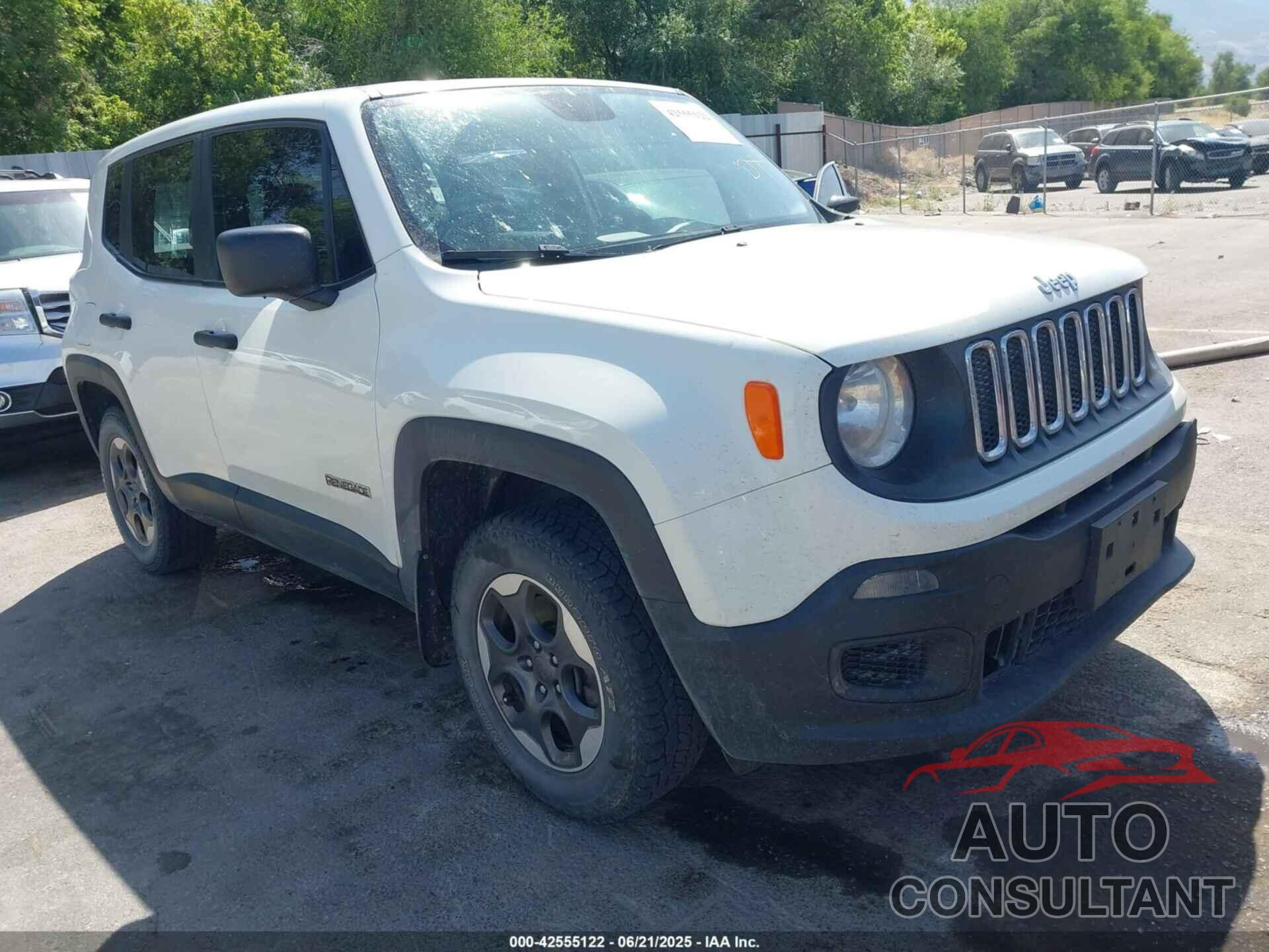 JEEP RENEGADE 2015 - ZACCJBAT0FPB76516