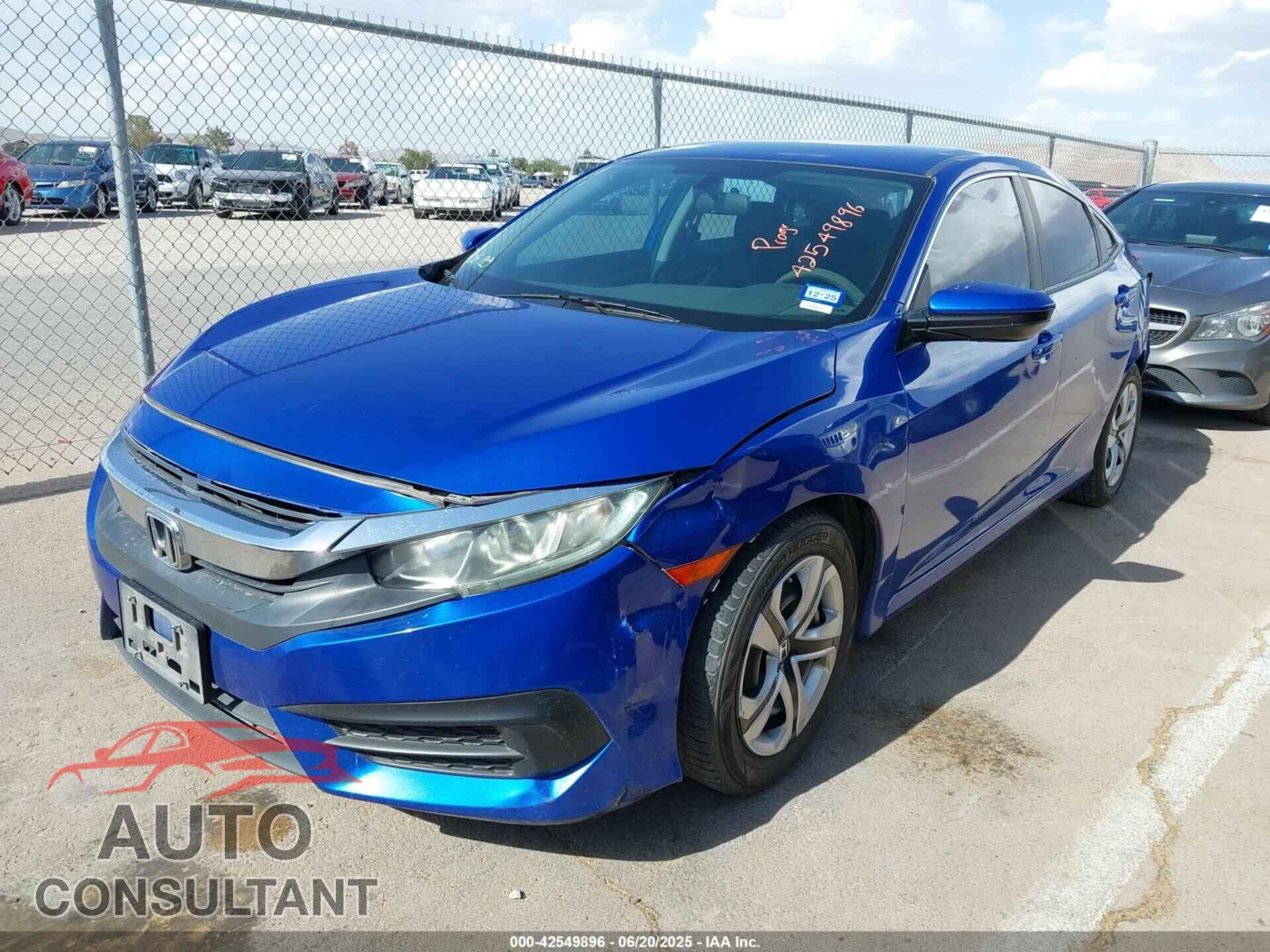 HONDA CIVIC 2016 - 2HGFC2F56GH565795