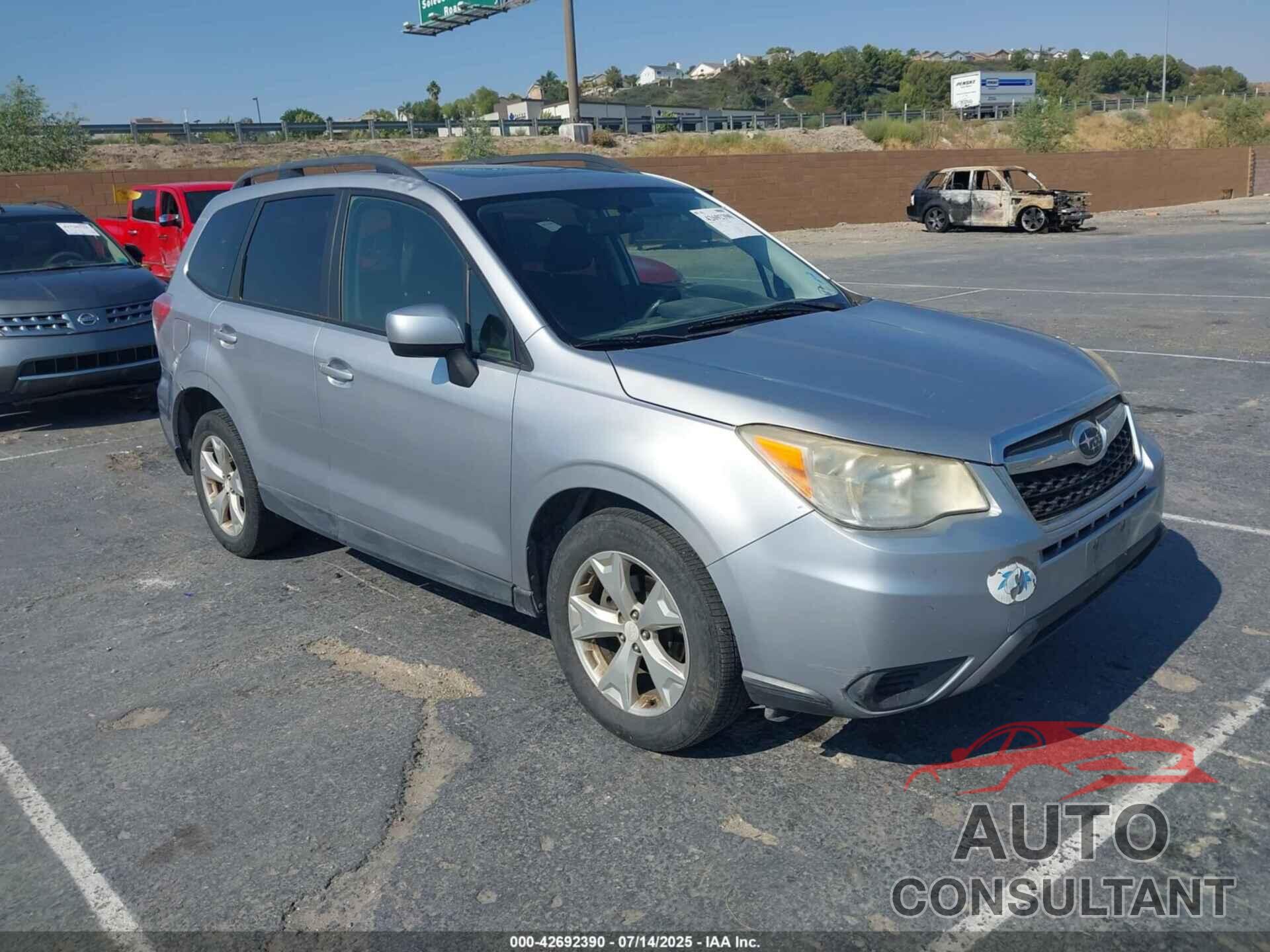 SUBARU FORESTER 2014 - JF2SJAEC2EH400165