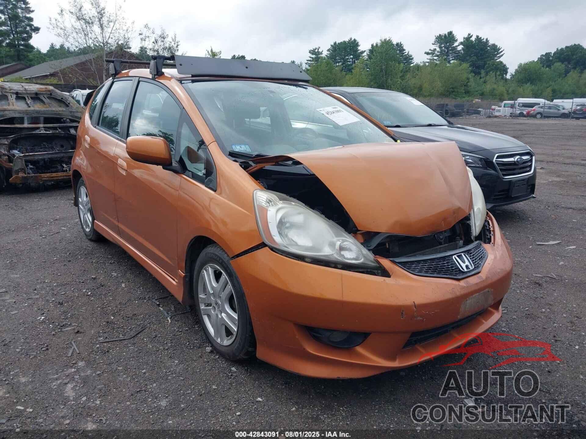 HONDA FIT 2009 - JHMGE88609S023334