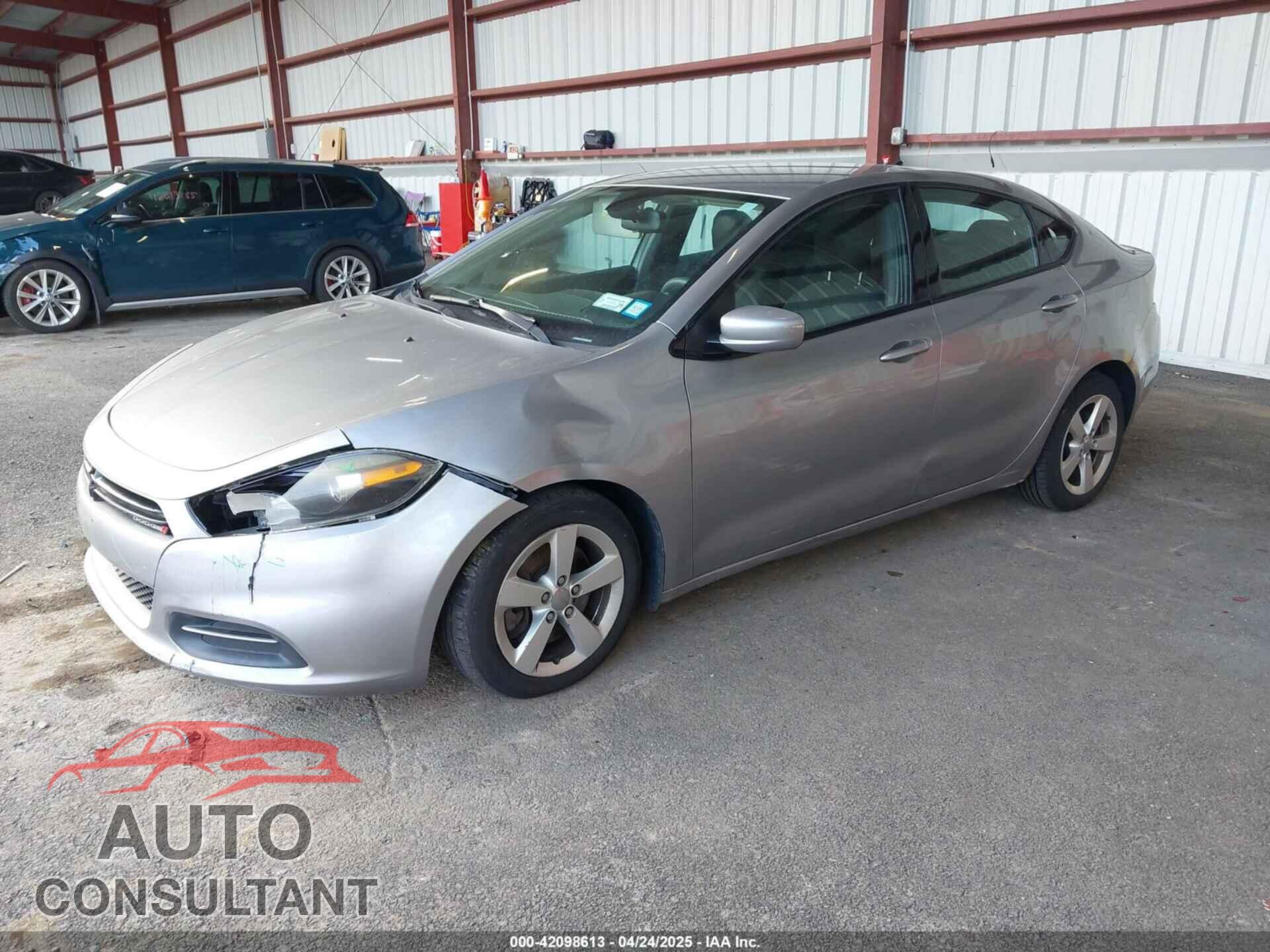 DODGE DART 2015 - 1C3CDFBB7FD212225