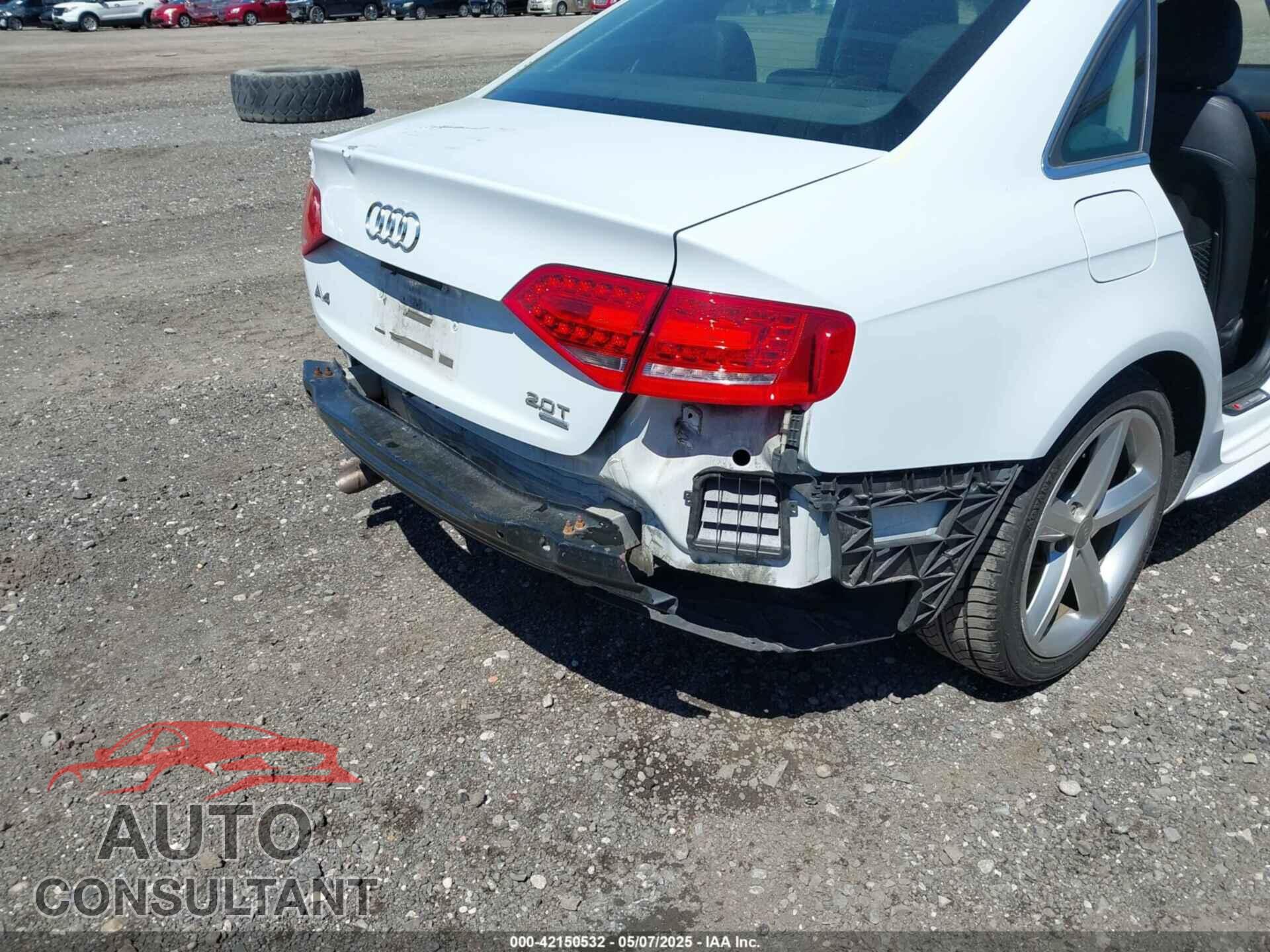 AUDI A4 2012 - WAUFFAFL2CA089369