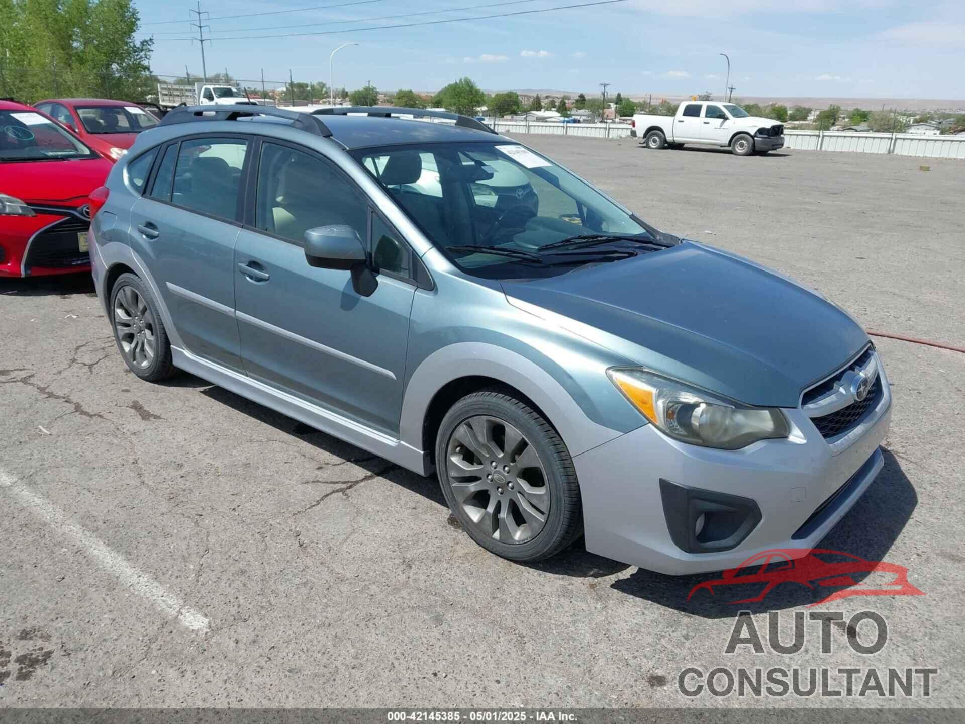 SUBARU IMPREZA 2012 - JF1GPAL63CH212791