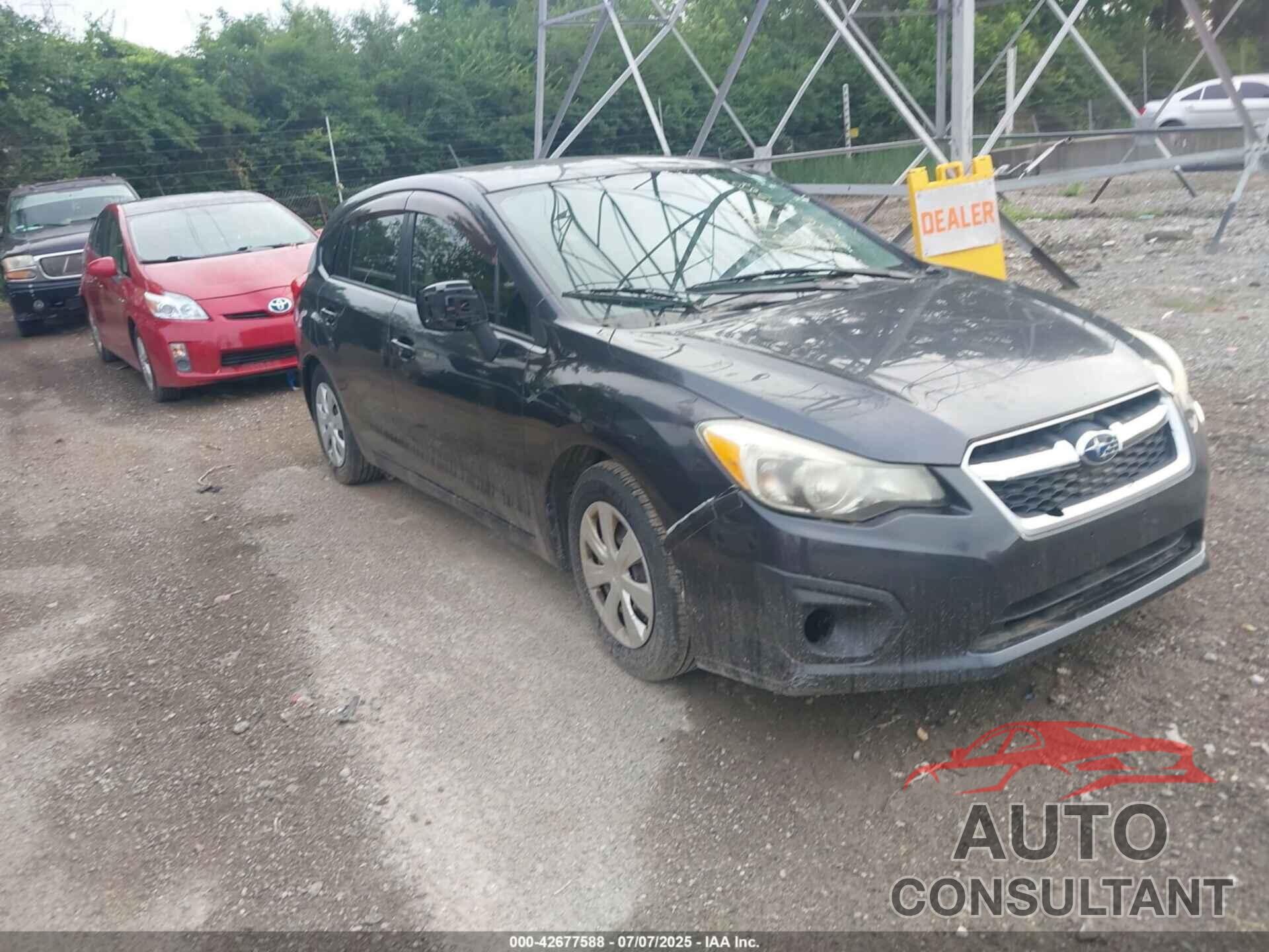 SUBARU IMPREZA 2013 - JF1GPAA62D2869668
