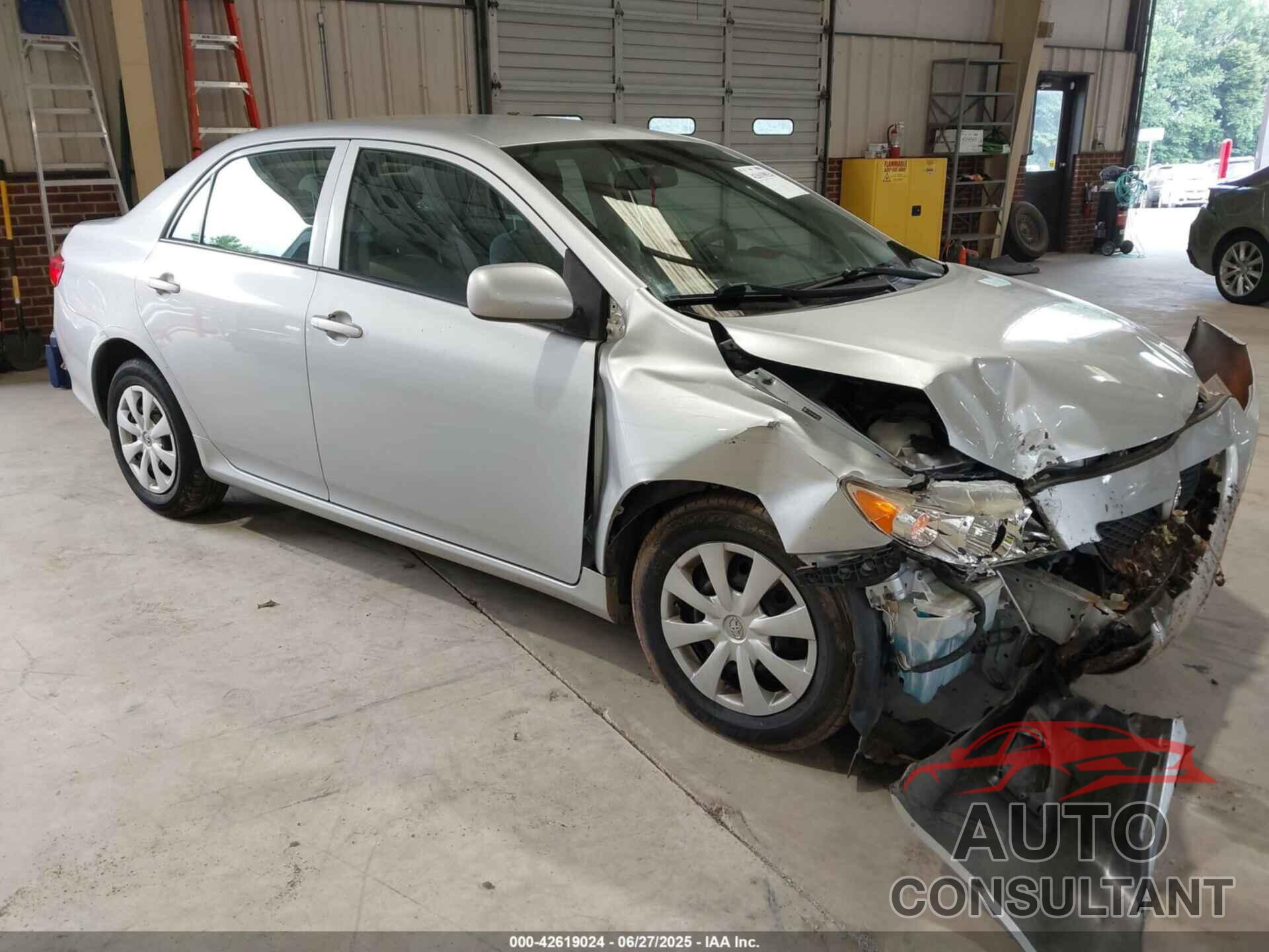 TOYOTA COROLLA 2009 - 2T1BU40E49C049835
