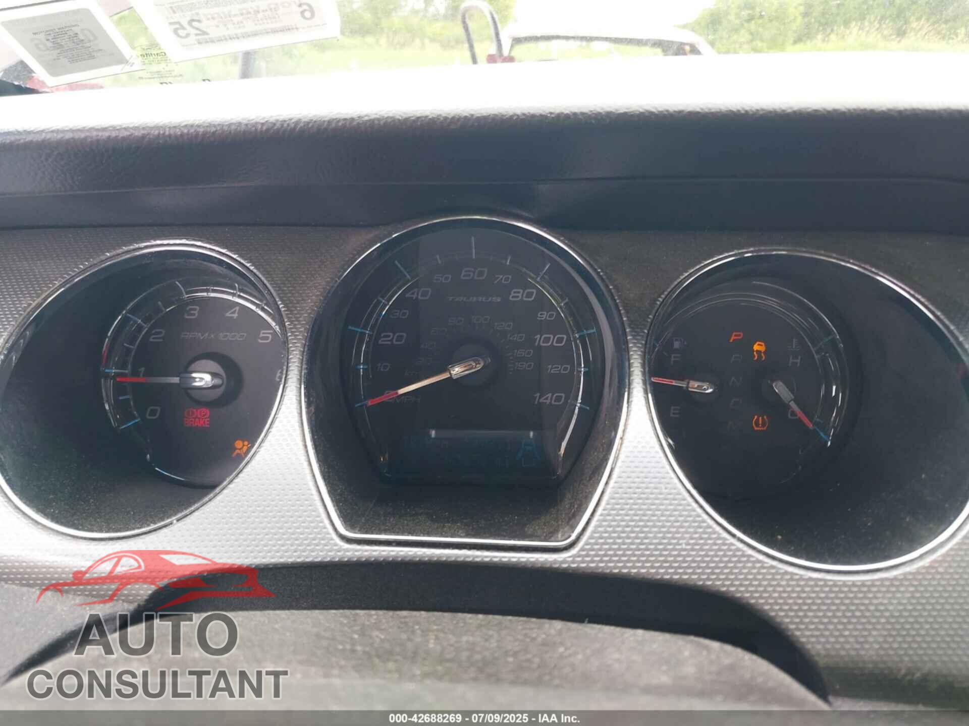 FORD TAURUS 2012 - 1FAHP2EWXCG141795