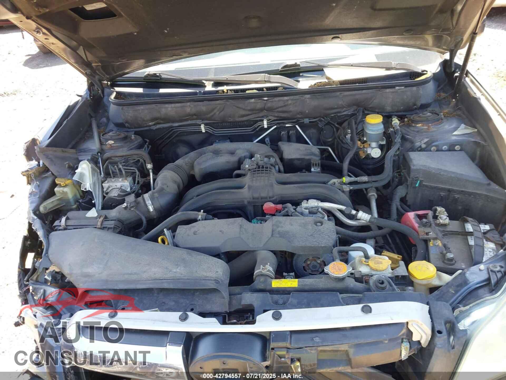 SUBARU OUTBACK 2013 - 4S4BRBCC4D3202307