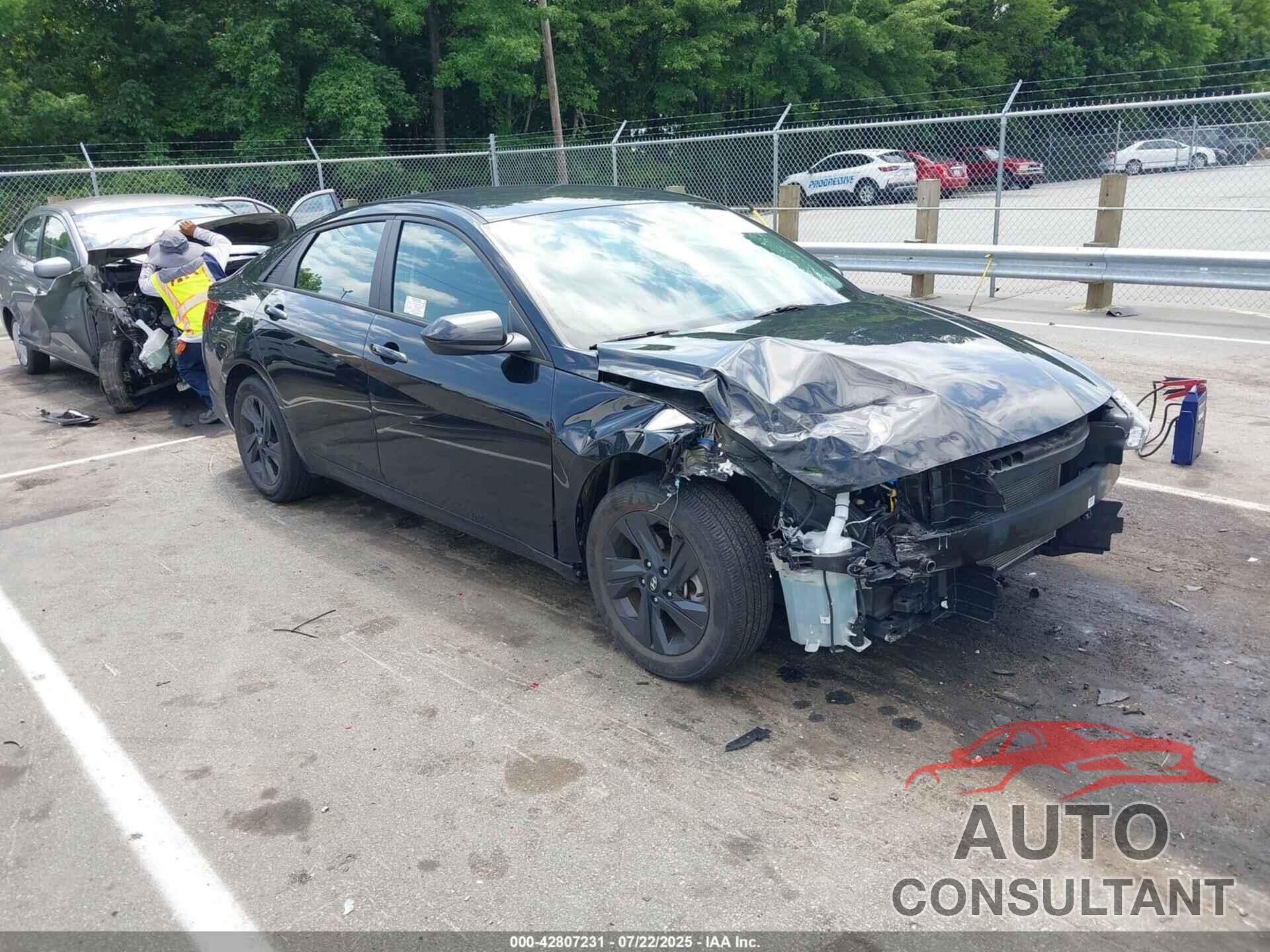 HYUNDAI ELANTRA 2022 - KMHLM4AGXNU332494