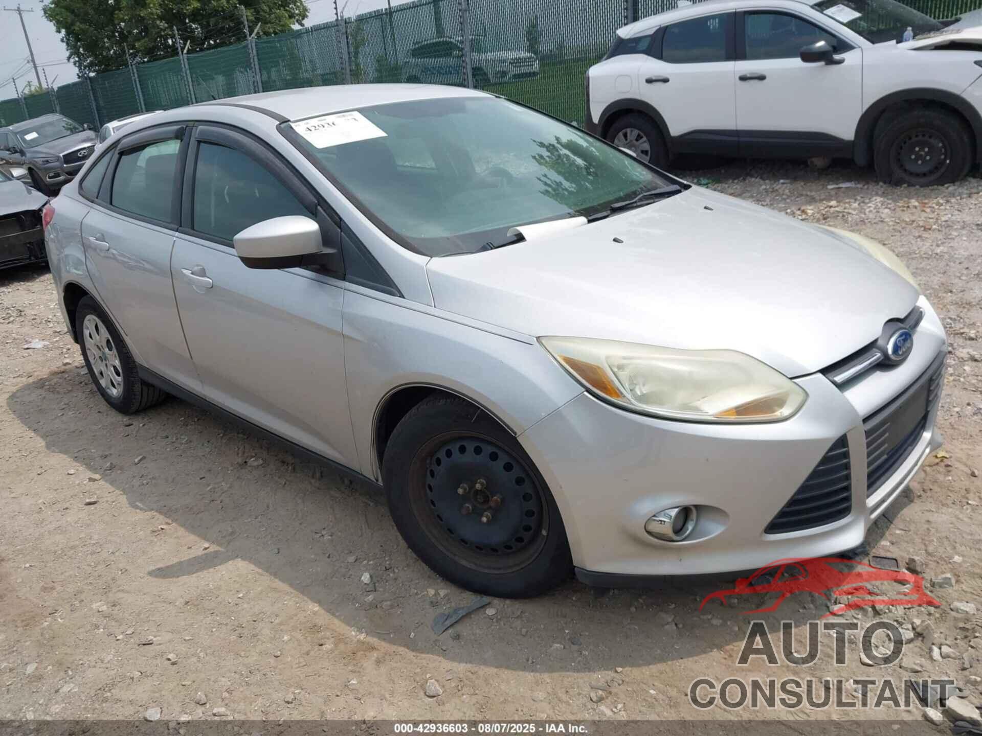 FORD FOCUS 2012 - 1FAHP3F25CL121348