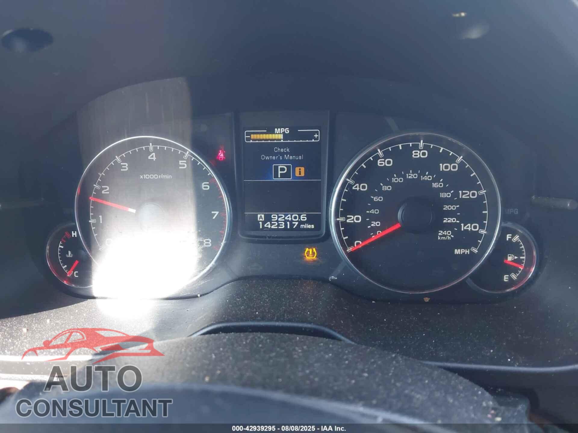 SUBARU OUTBACK 2014 - 4S4BRBLC7E3302533
