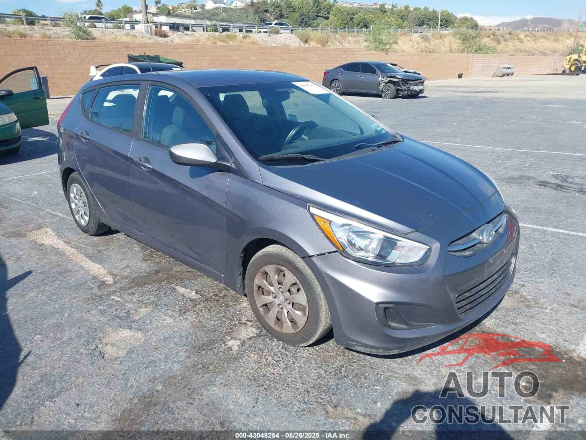 HYUNDAI ACCENT 2017 - KMHCT5AE5HU311211