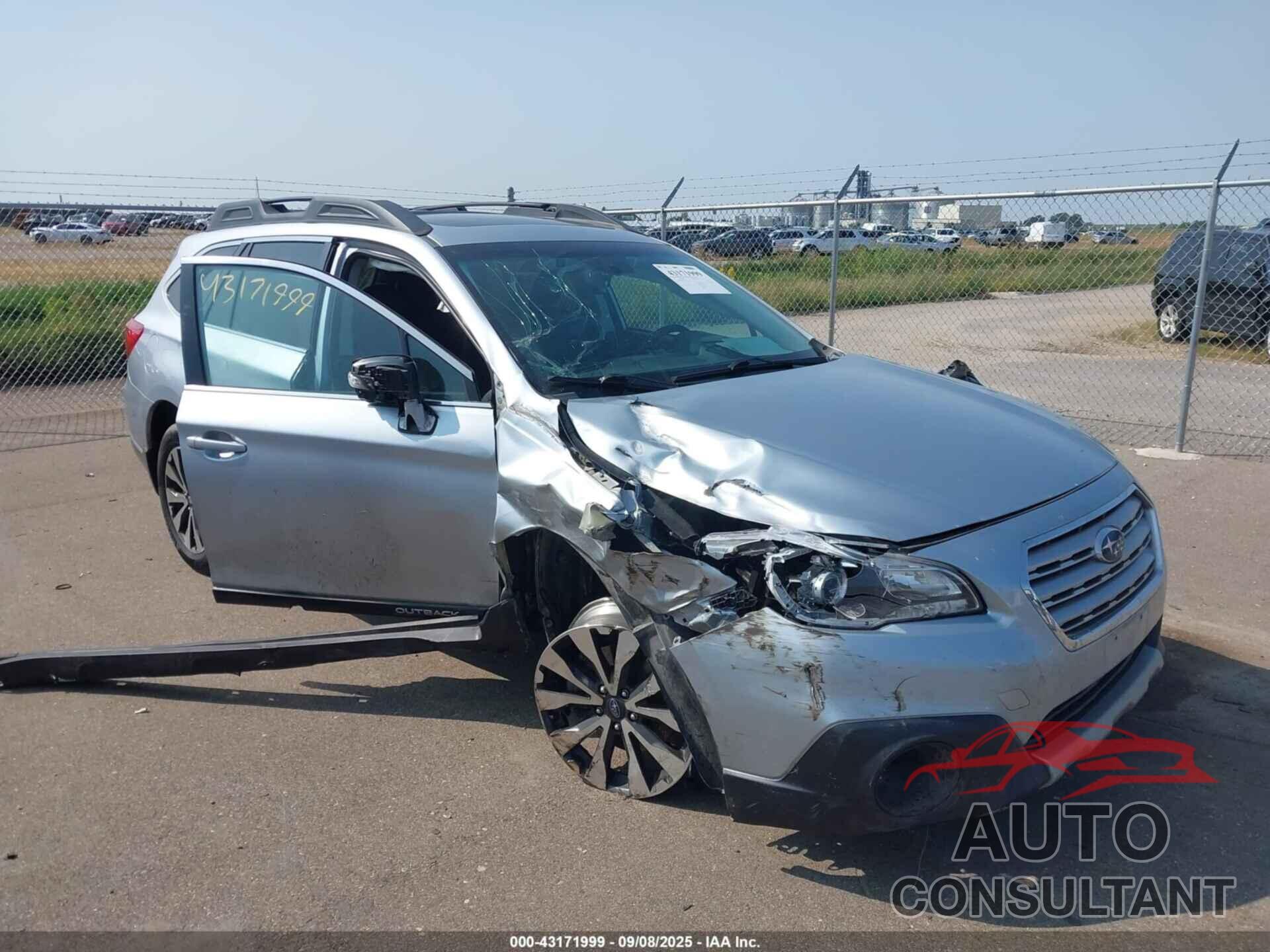 SUBARU OUTBACK 2016 - 4S4BSENC8G3332579