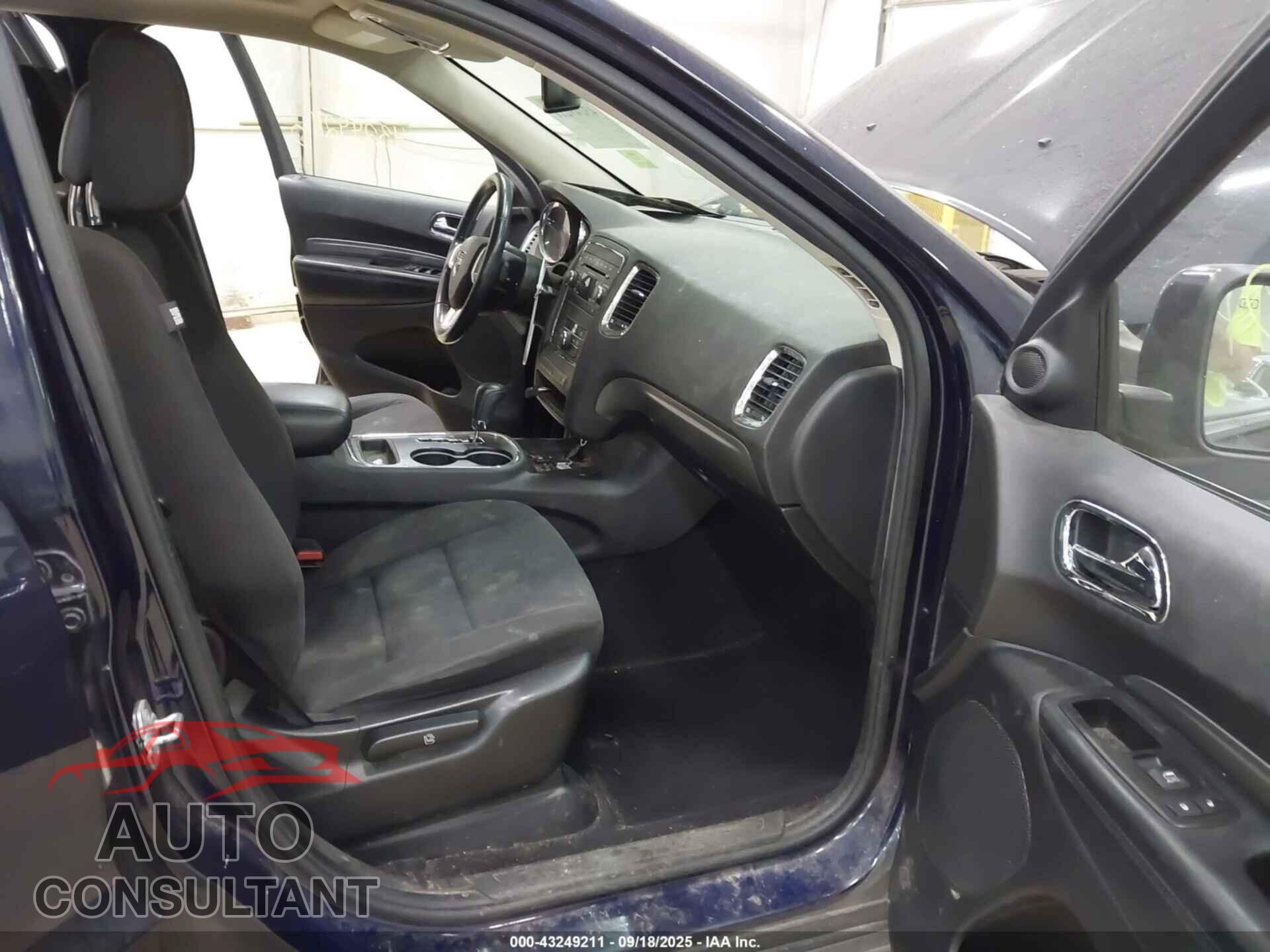 DODGE DURANGO 2012 - 1C4RDJAG9CC164184