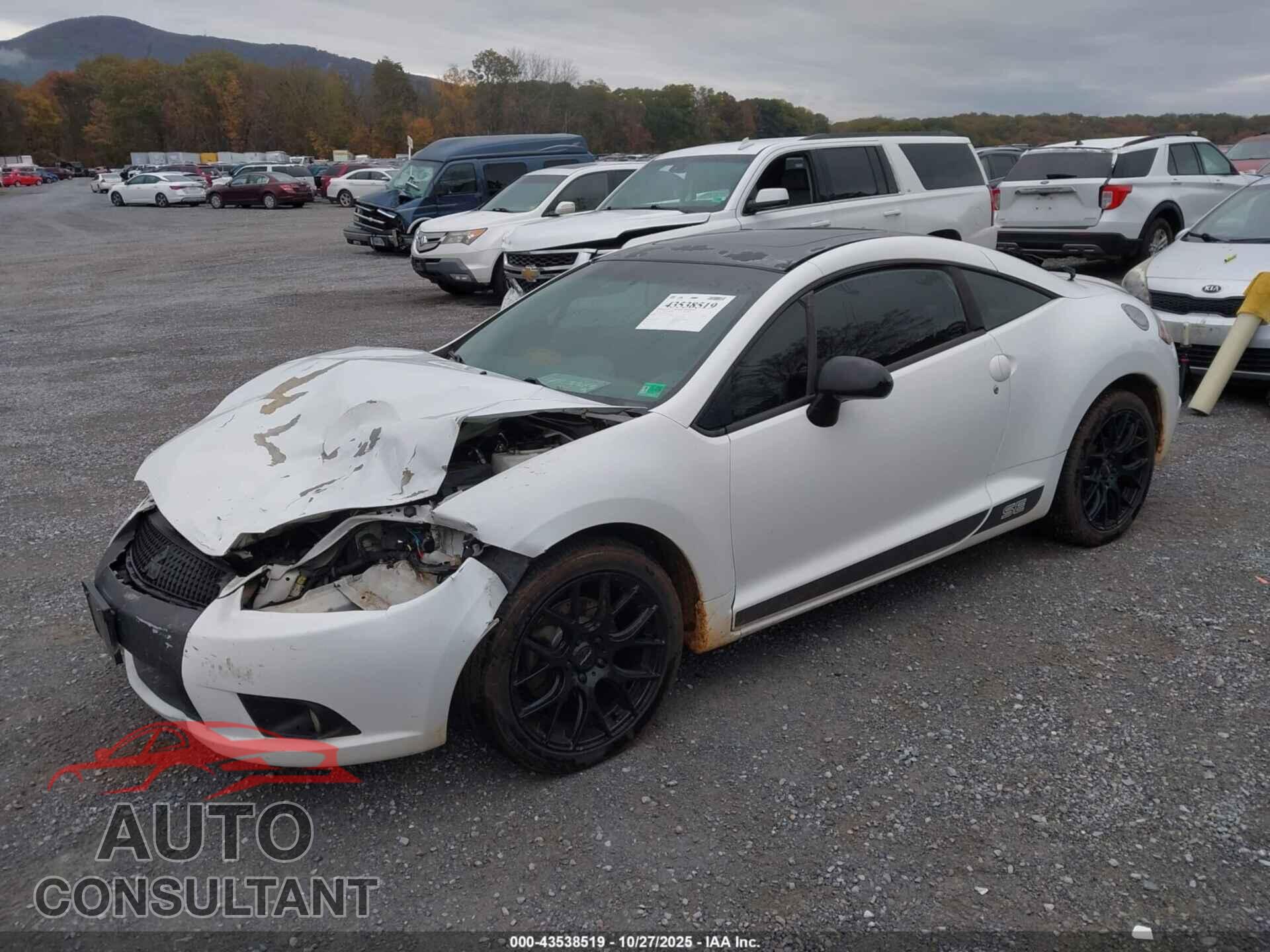 MITSUBISHI ECLIPSE 2012 - 4A31K5DF7CE008336