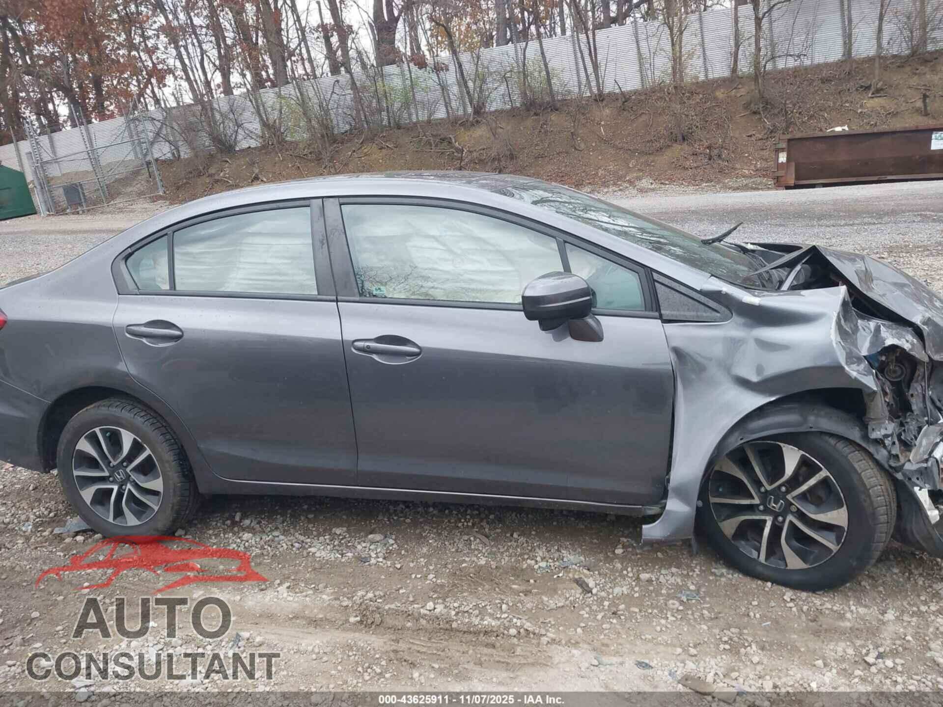 HONDA CIVIC 2015 - 2HGFB2F87FH501258