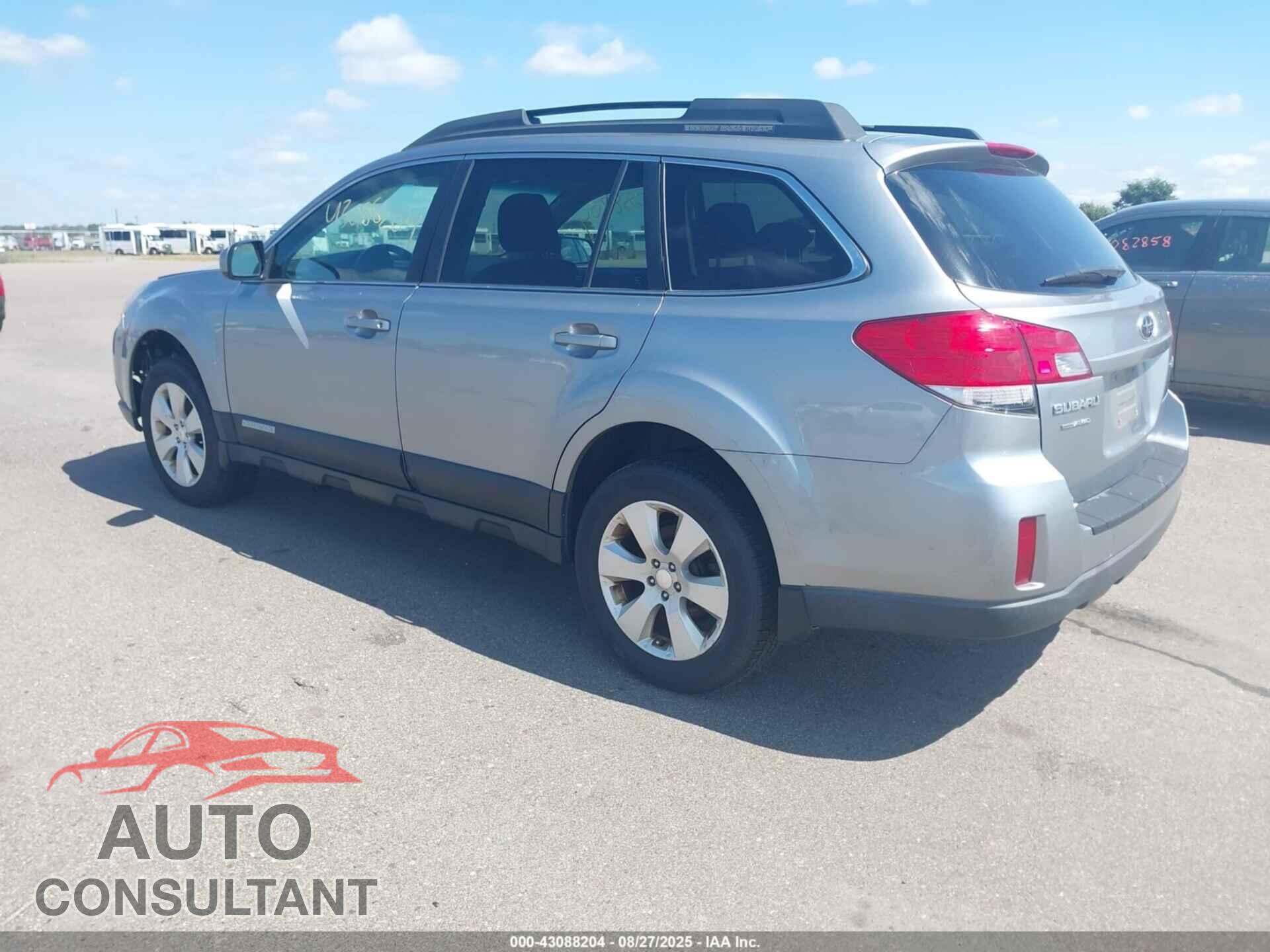 SUBARU OUTBACK 2011 - 4S4BRCCC6B3430909