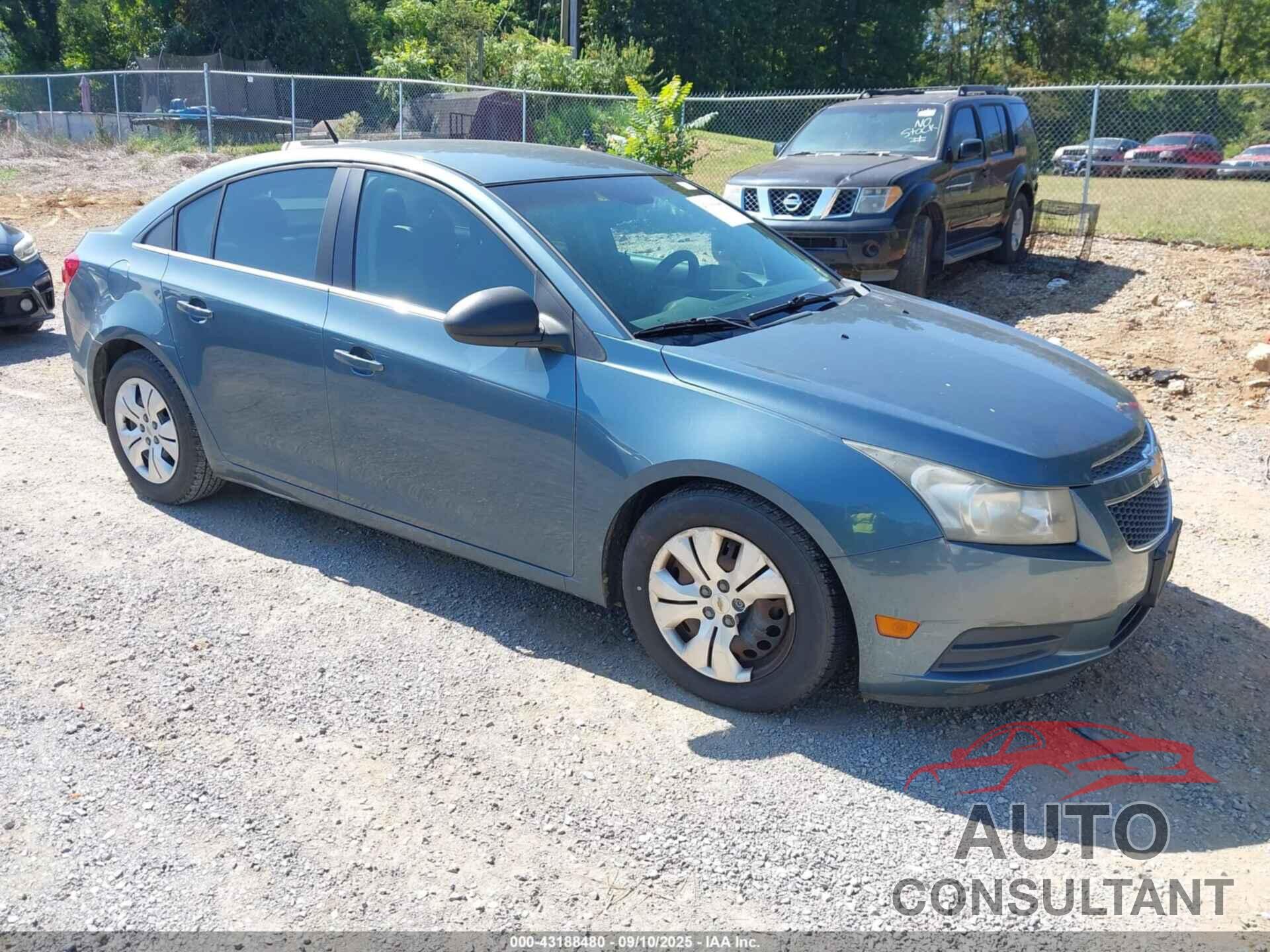 CHEVROLET CRUZE 2012 - 1G1PC5SH0C7225318